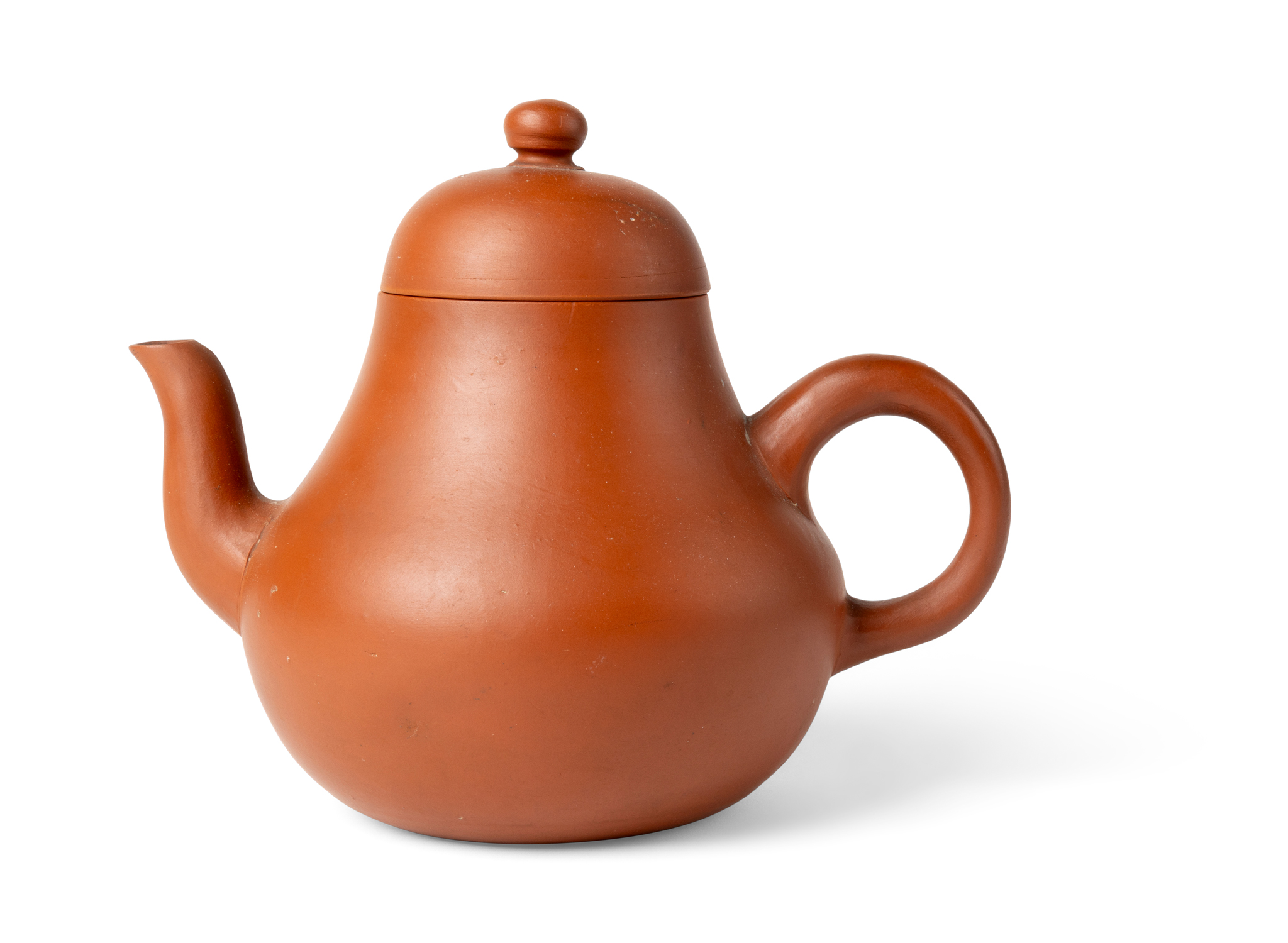 CHINESE YIXING STONEWARE TEAPOT