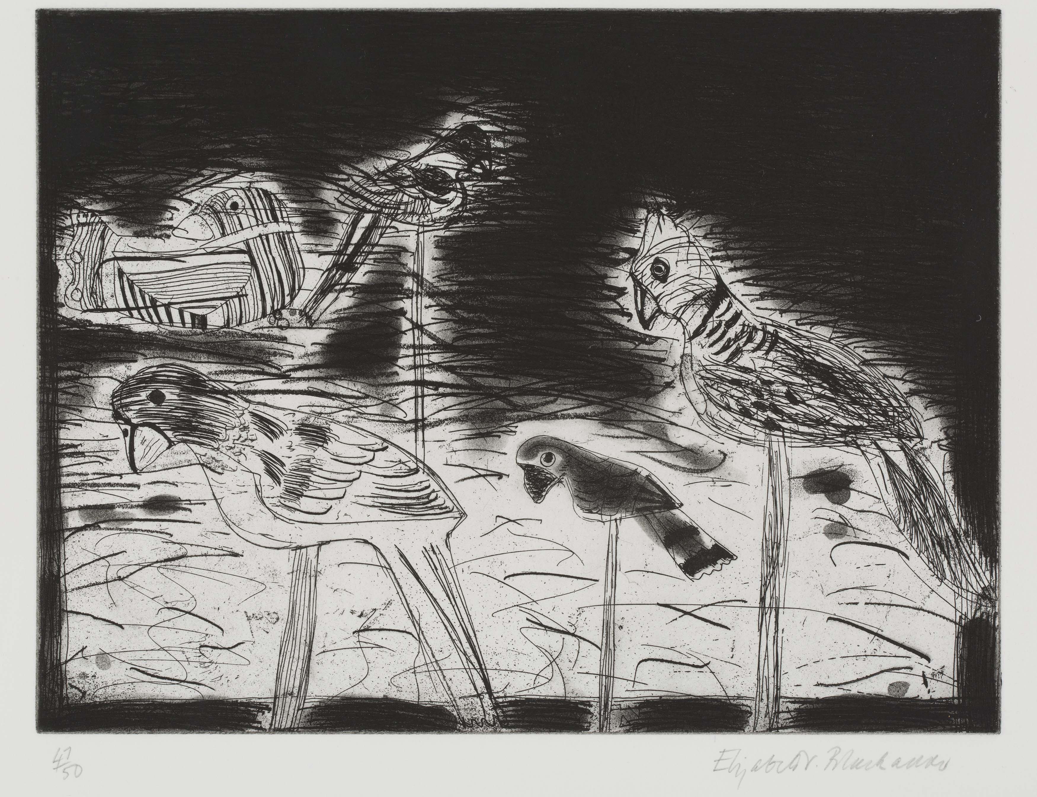 DAME ELIZABETH BLACKADDER R.A., R.S.A., R.S.W., R.G.I. (SCOTTISH B.1931)