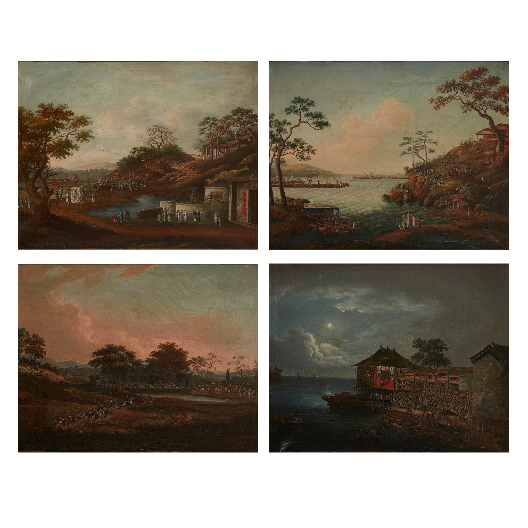 19TH CENTURY CHINA TRADE SCHOOL