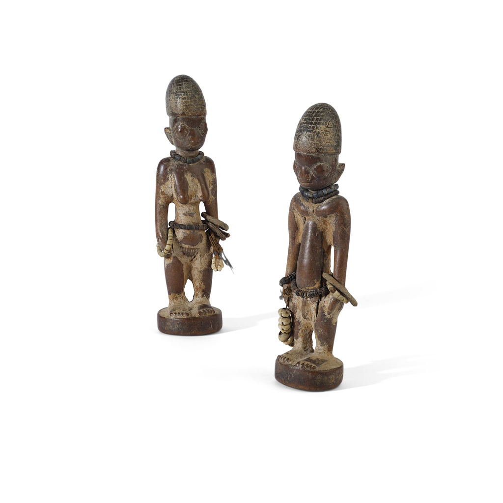 PAIR OF IBEJI TWINS
