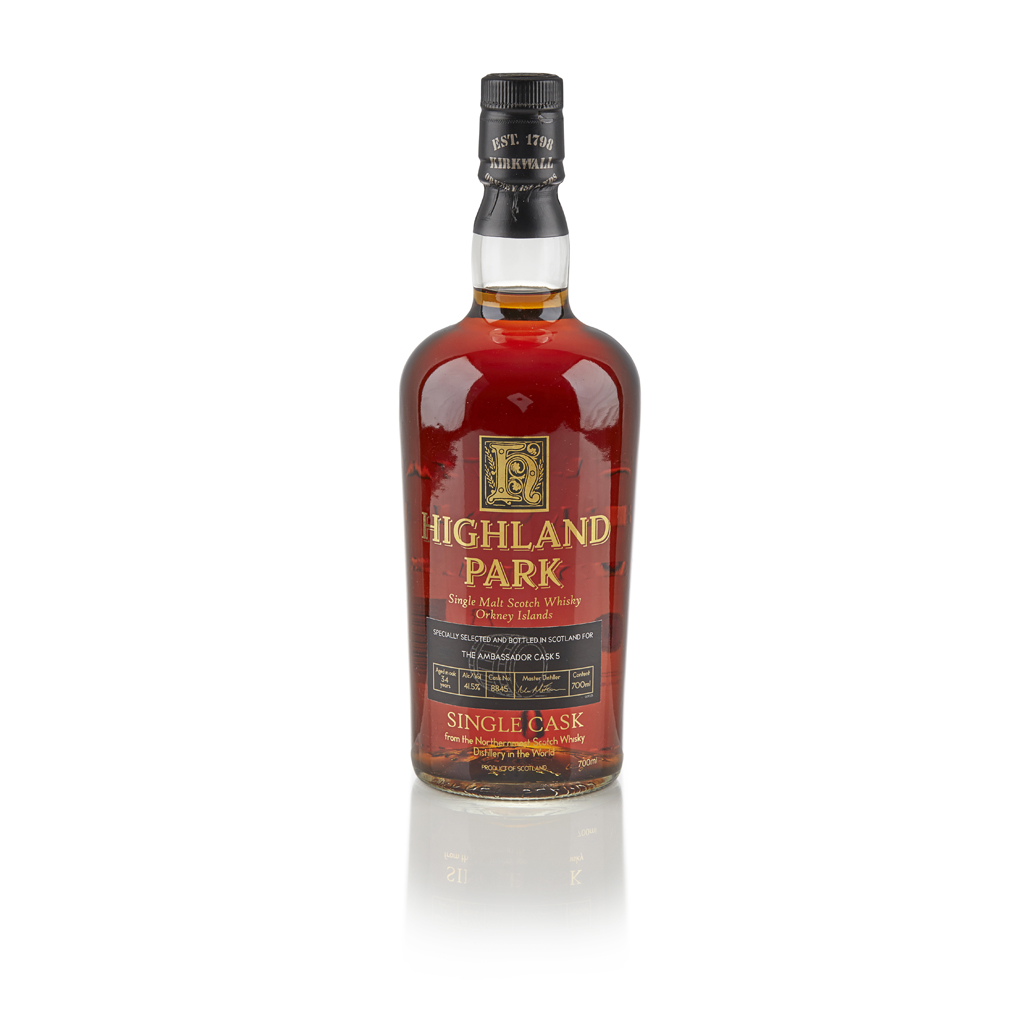 HIGHLAND PARK 1974 34 YEAR OLD AMBASSADOR CASK 5