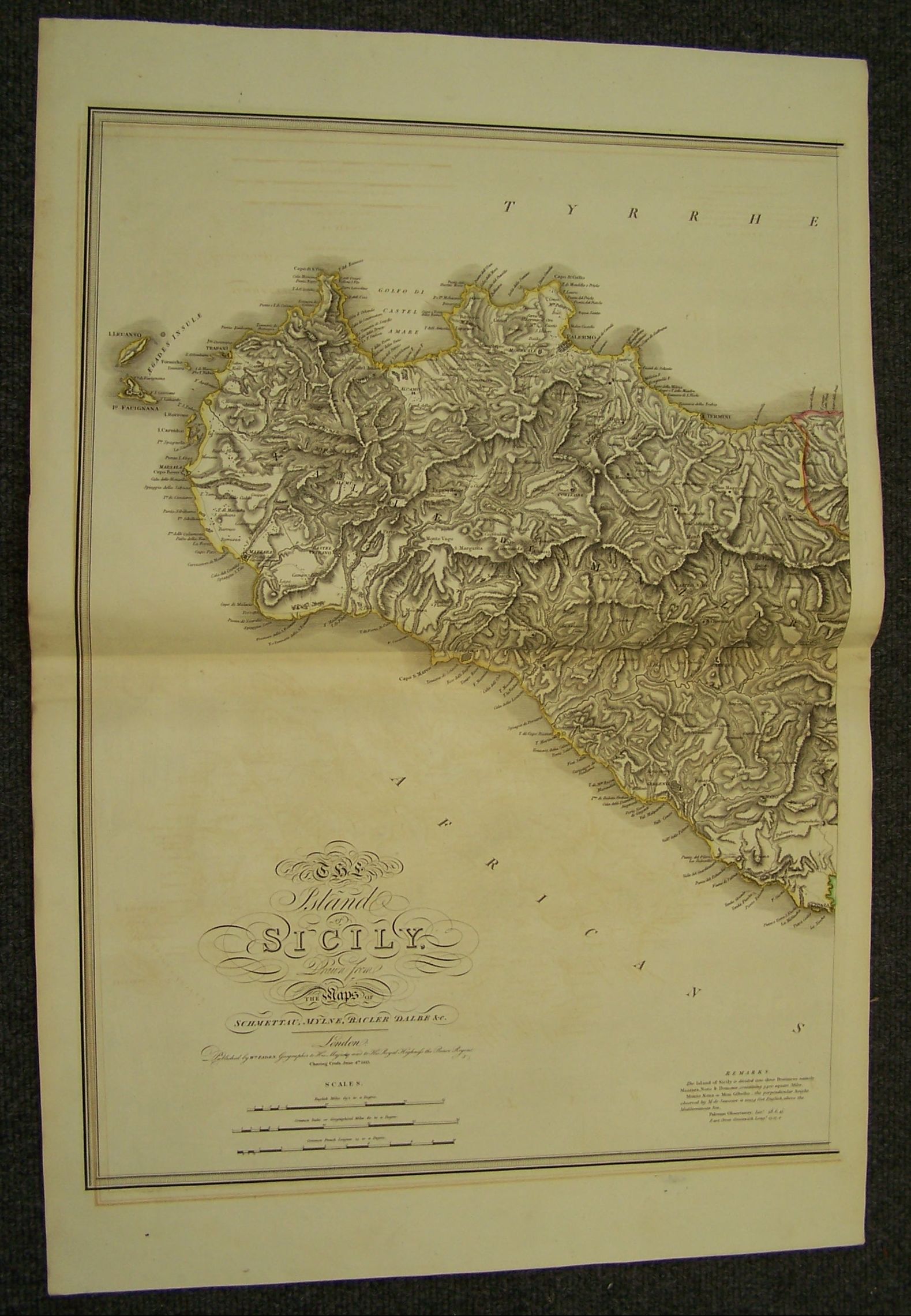 Sicily -- William Faden