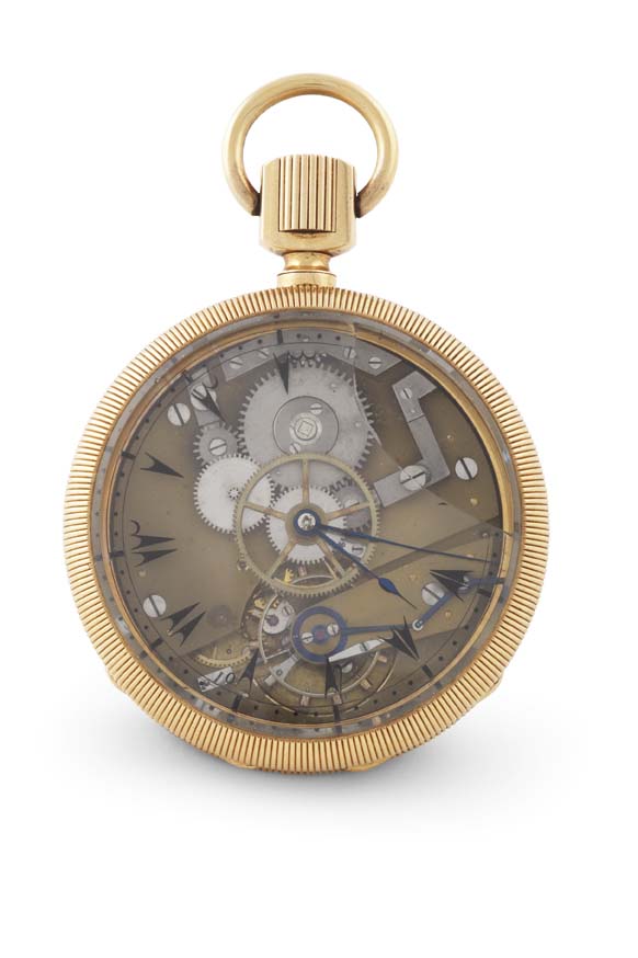 An Ottoman Royal presentation gold watch