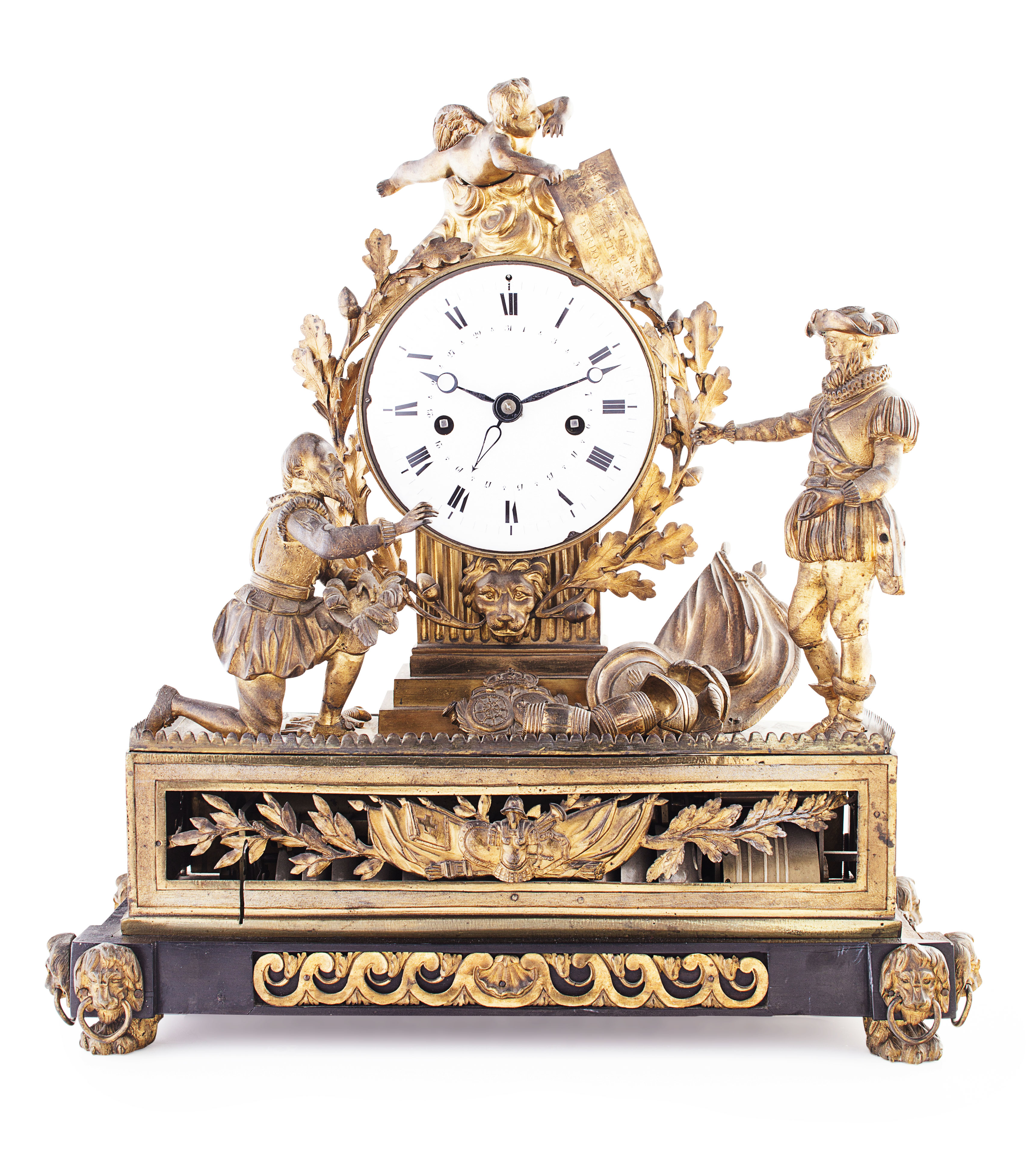 FRENCH ORMOLU MUSICAL CLOCK