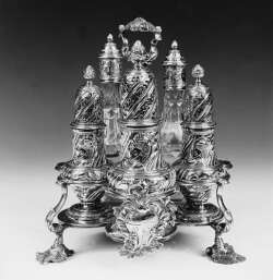 A George III Warwick Cruet