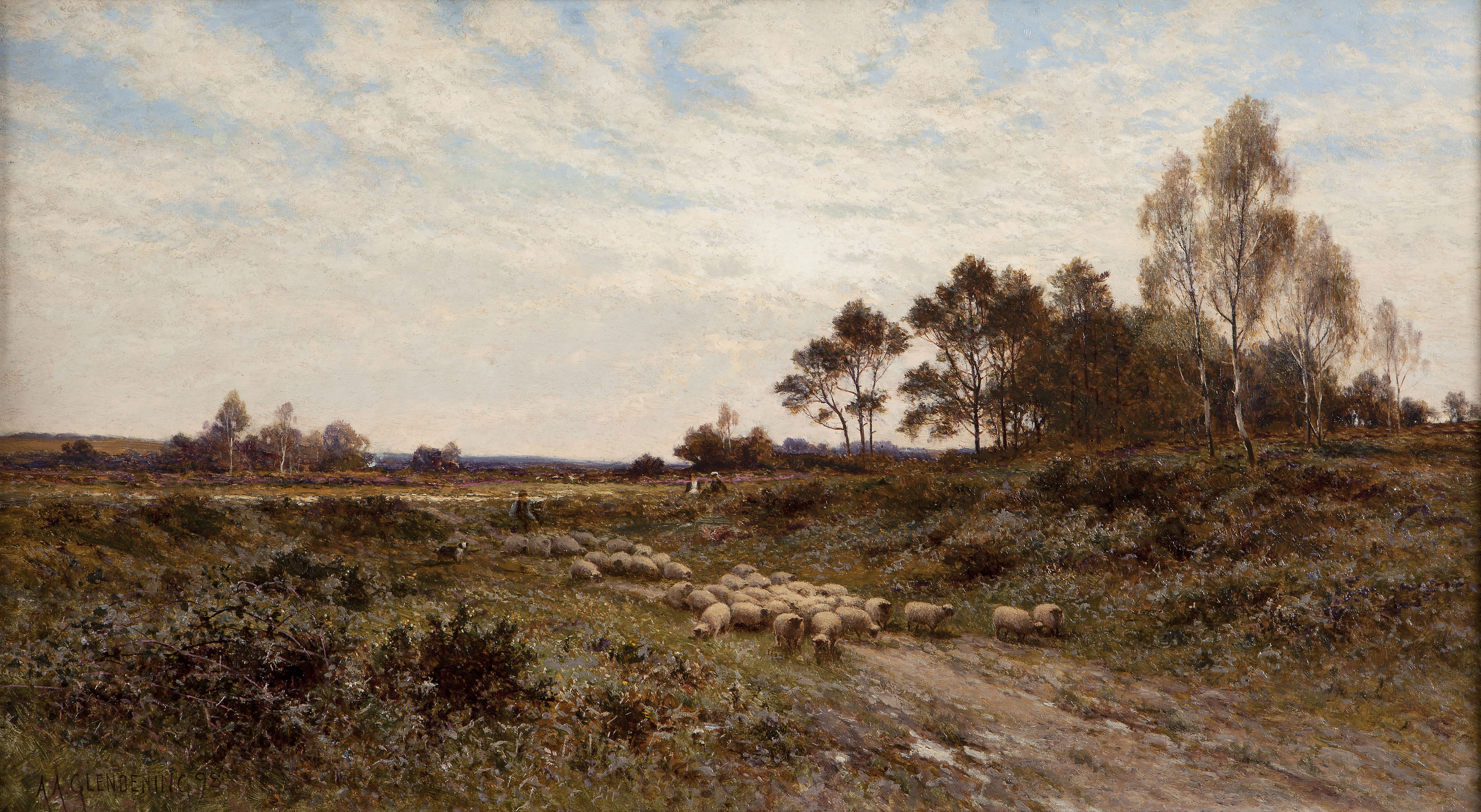 ALFRED AUGUSTUS GLENDENNING (BRITISH 1840-1910)