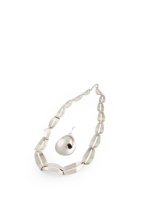 GEORG JENSEN - a matched suite, comprising necklace, pendant and ring