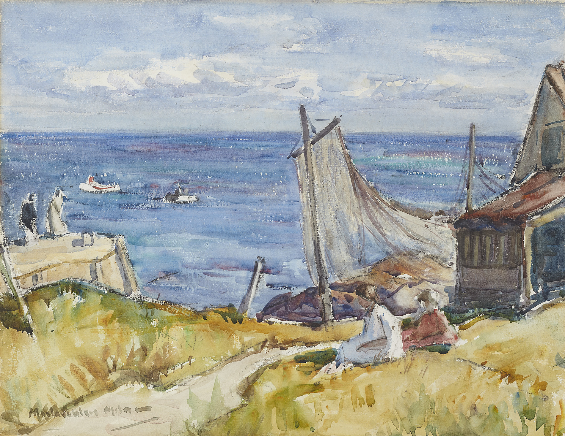 JOHN MACLAUCHLAN MILNE R.S.A (SCOTTISH 1886-1957)