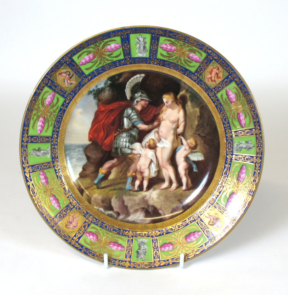 ROYAL VIENNA PORCELAIN PLATE