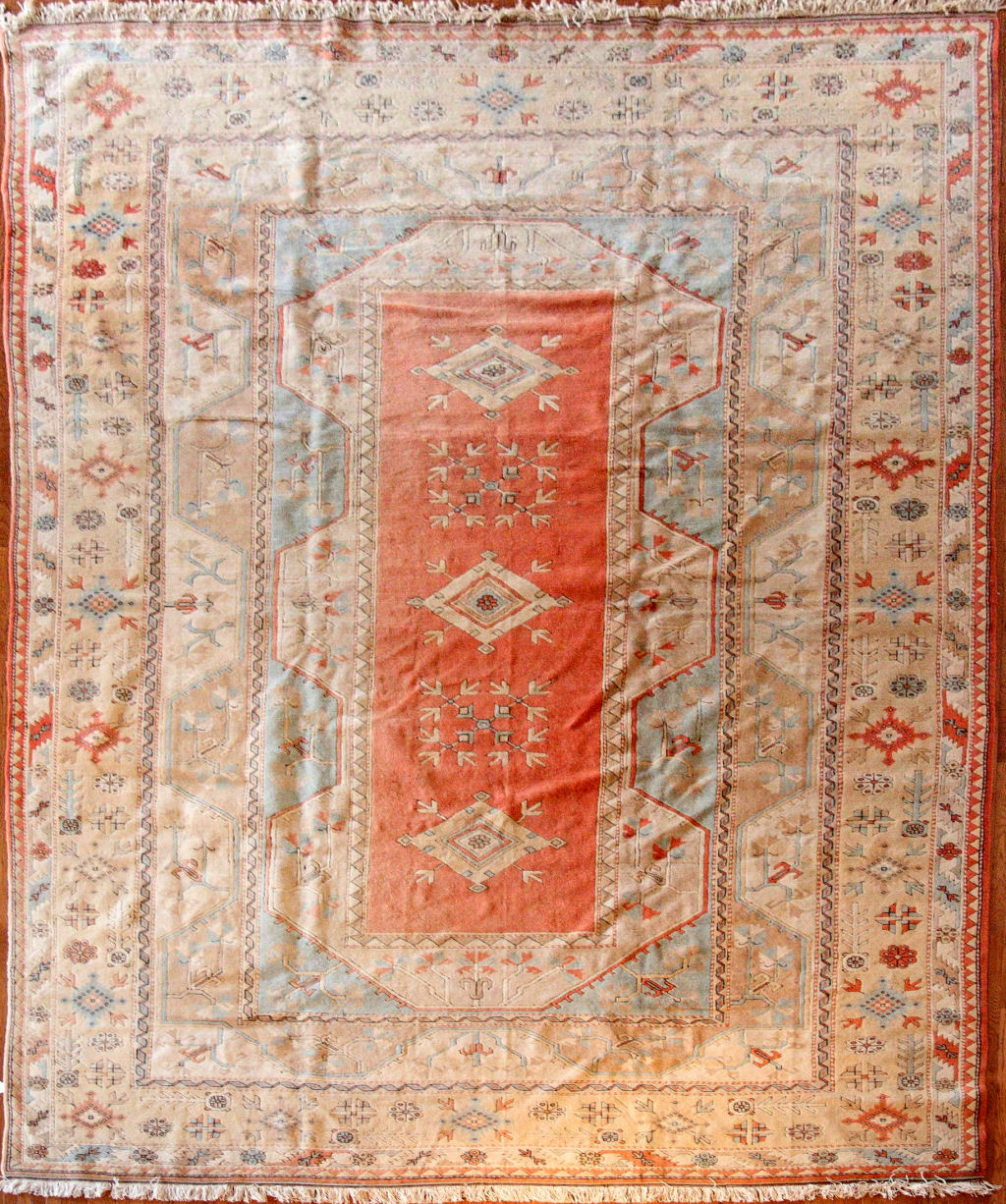A Turkish carpet, of Milas design