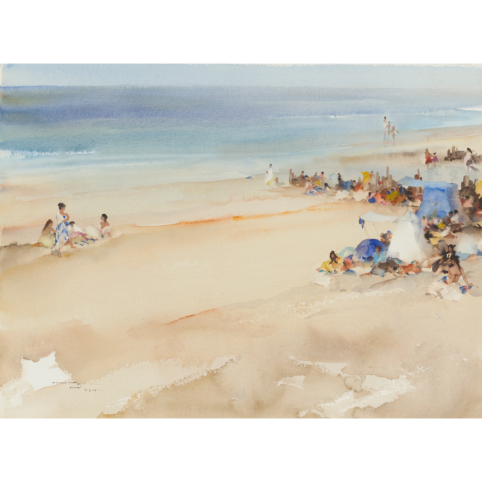 SIR WILLIAM RUSSELL FLINT P.R.A., P.R.W.S., R.S.W., R.O.I., R.E. (SCOTTISH 1880-1969)
