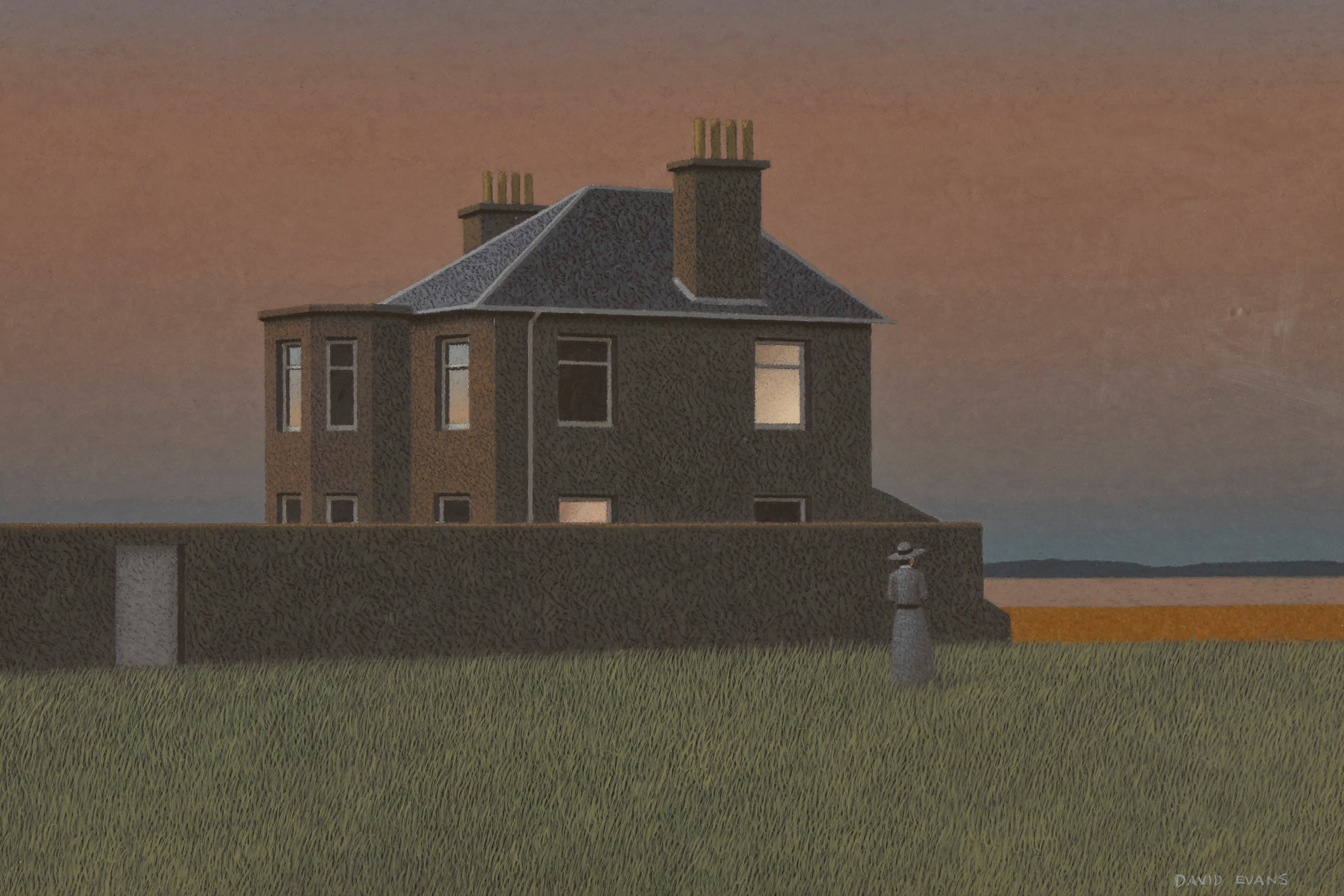 DAVID EVANS R.S.A., R.S.W., A.R.C.A (SCOTTISH 1942-2020)