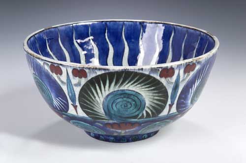 A William de Morgan Iznik bowl,