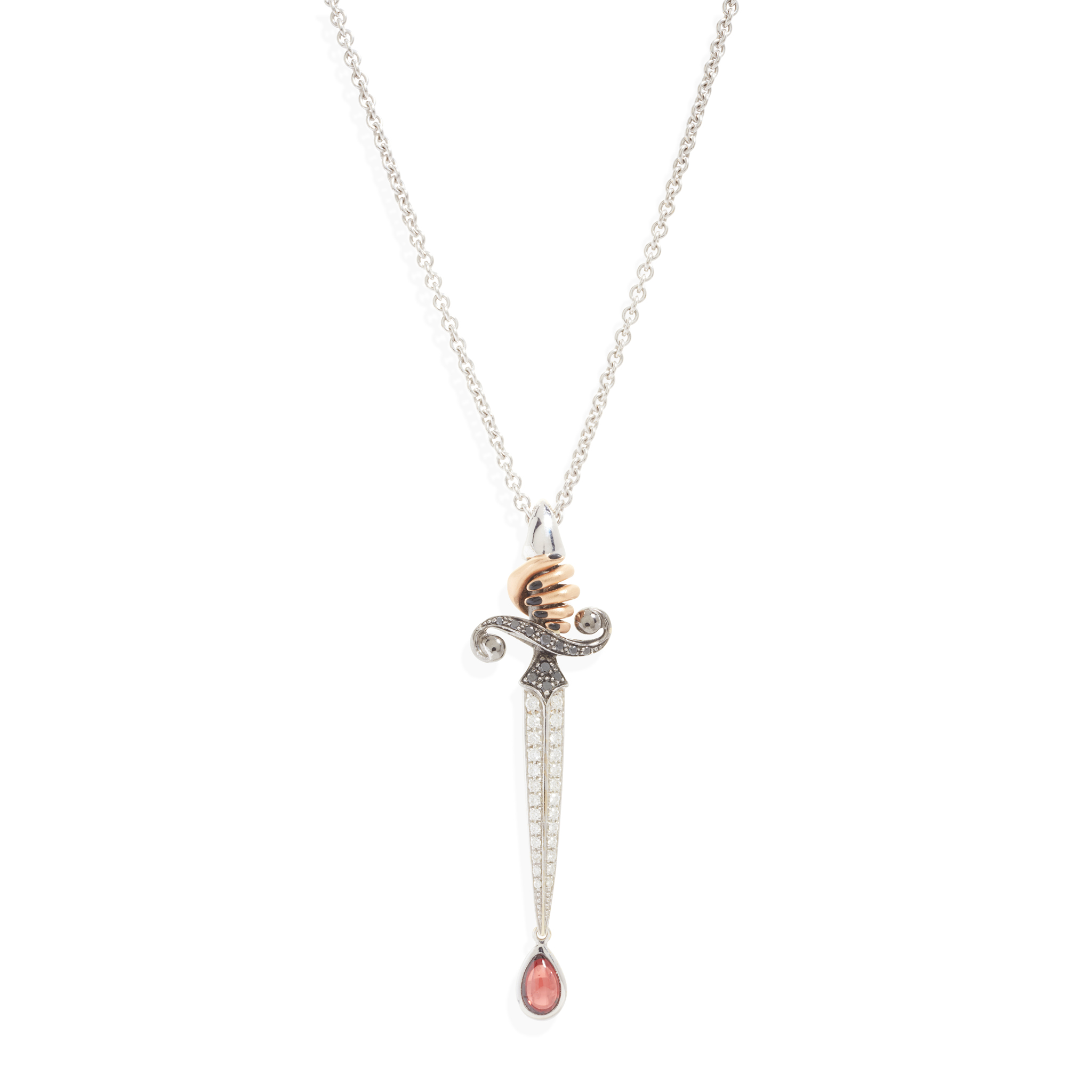 Stephen Webster: An 18ct gold ‘Murder She Wrote’ pendant