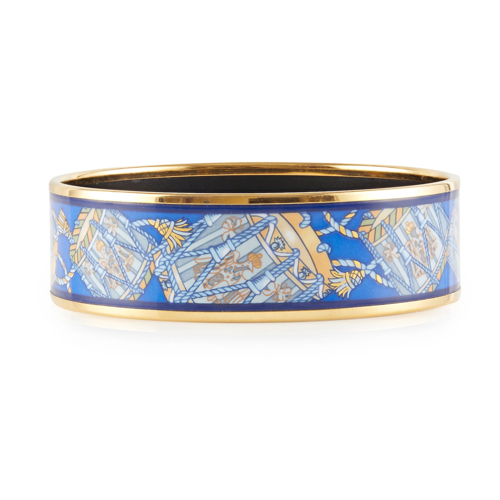 An enamelled bangle, Hermès