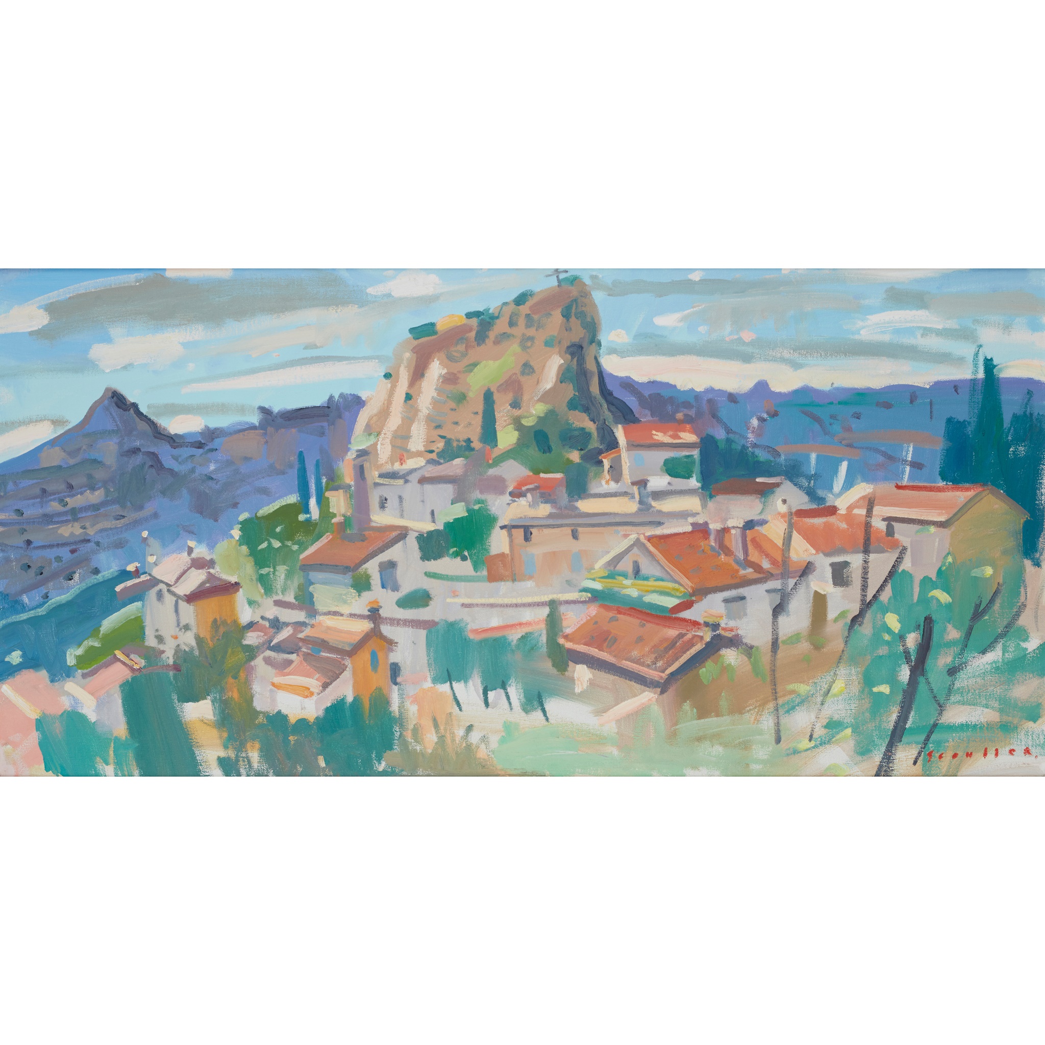 GLEN SCOULLER R.S.W., R.G.I. (SCOTTISH B.1950)