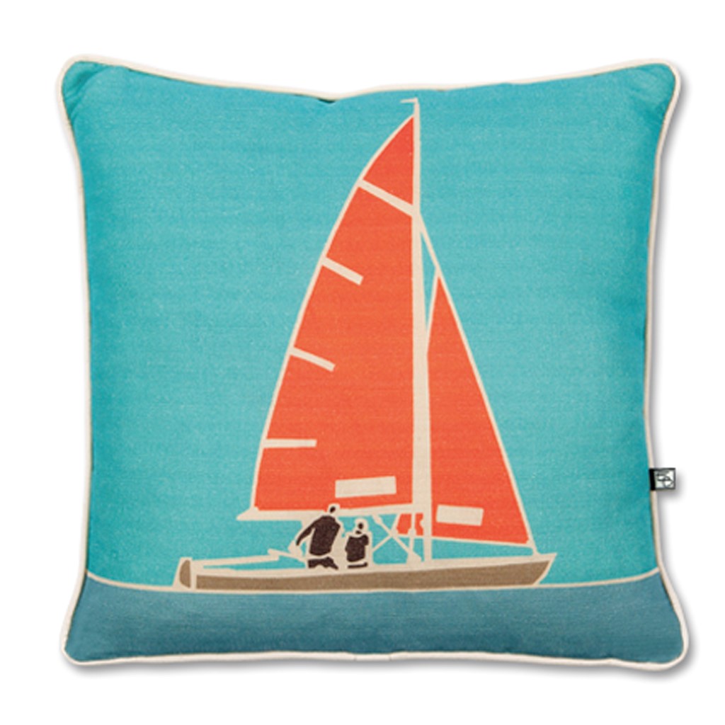 A GROUP OF SIX CUSHIONS BY EMILY BURNINGHAM