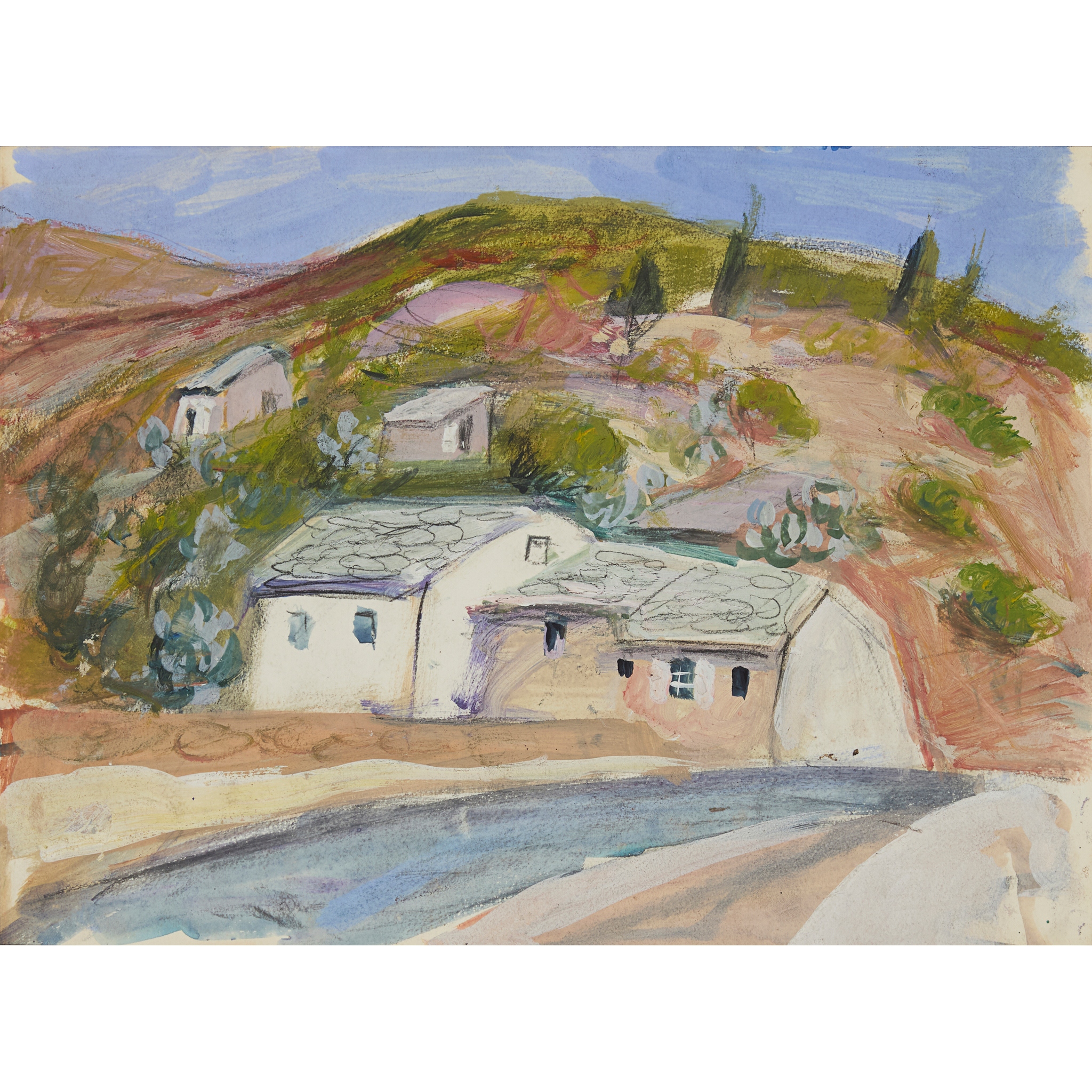 ANNE REDPATH O.B.E., R.S.A., A.R.A., A.R.W.S., L.L.D., R.O.I., R.B.A. (SCOTTISH 1895-1965)