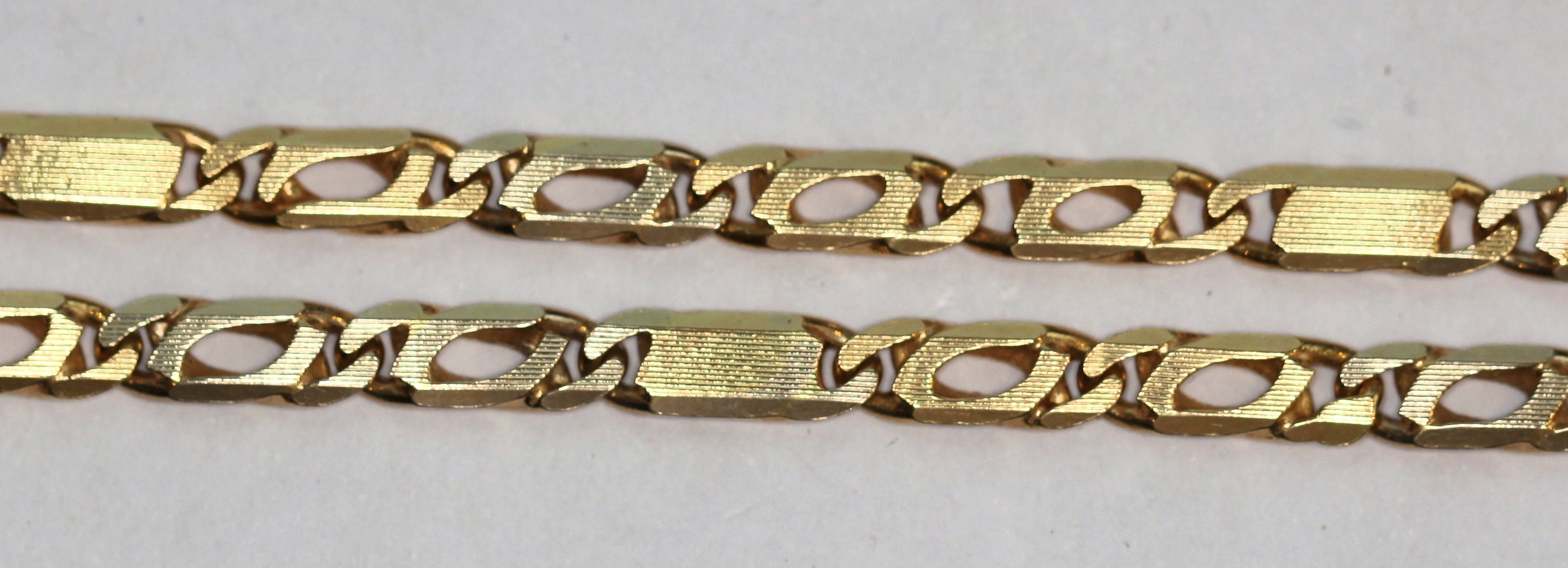 A chain necklace