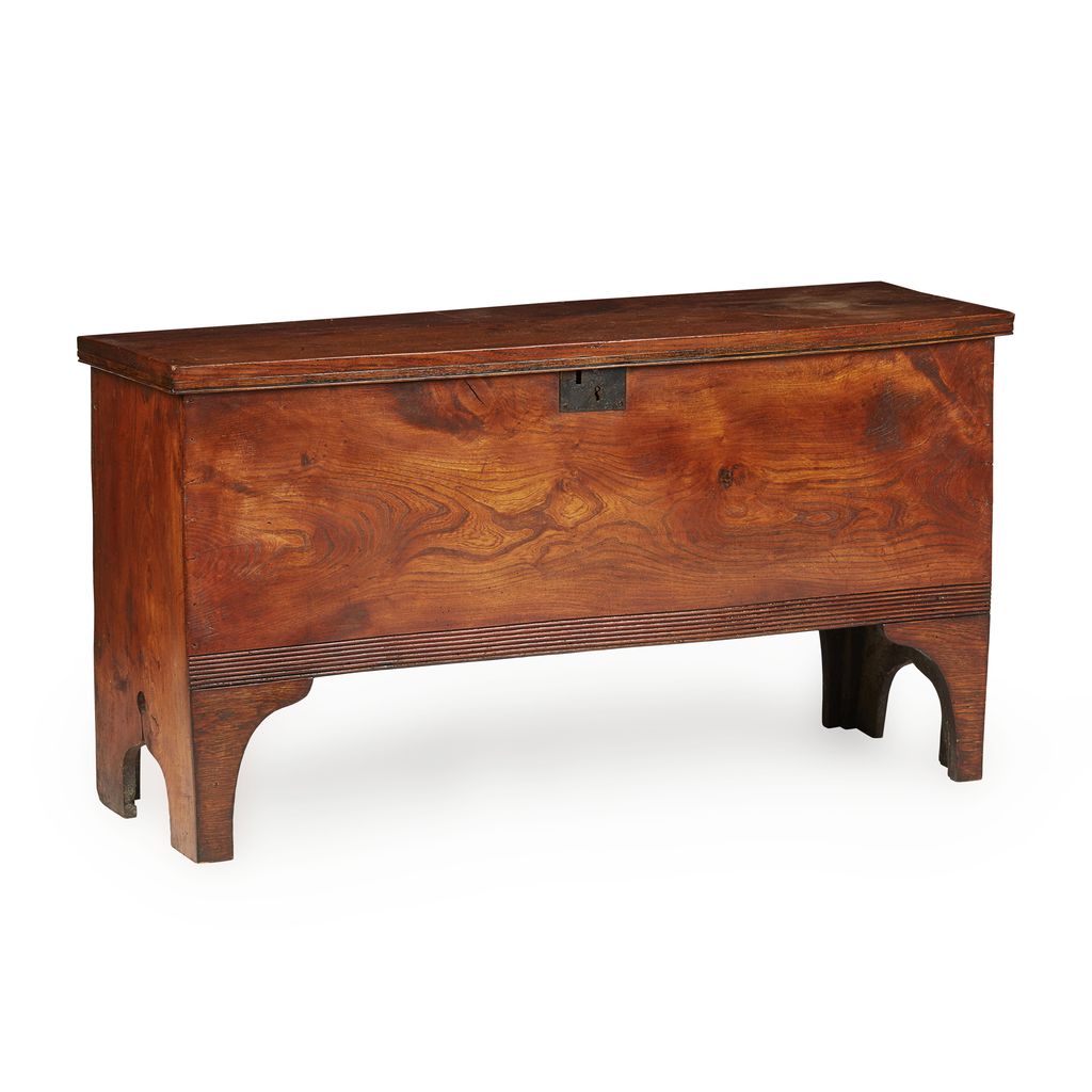 GEORGIAN ELM CHEST