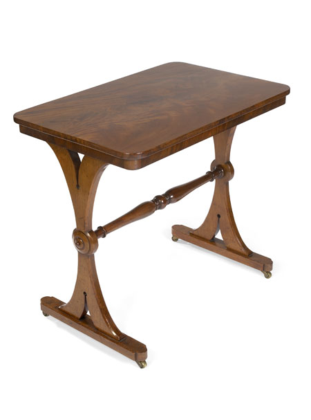 An early 19th century mahogany occasional table By J. Kendall & Co. of Leeds