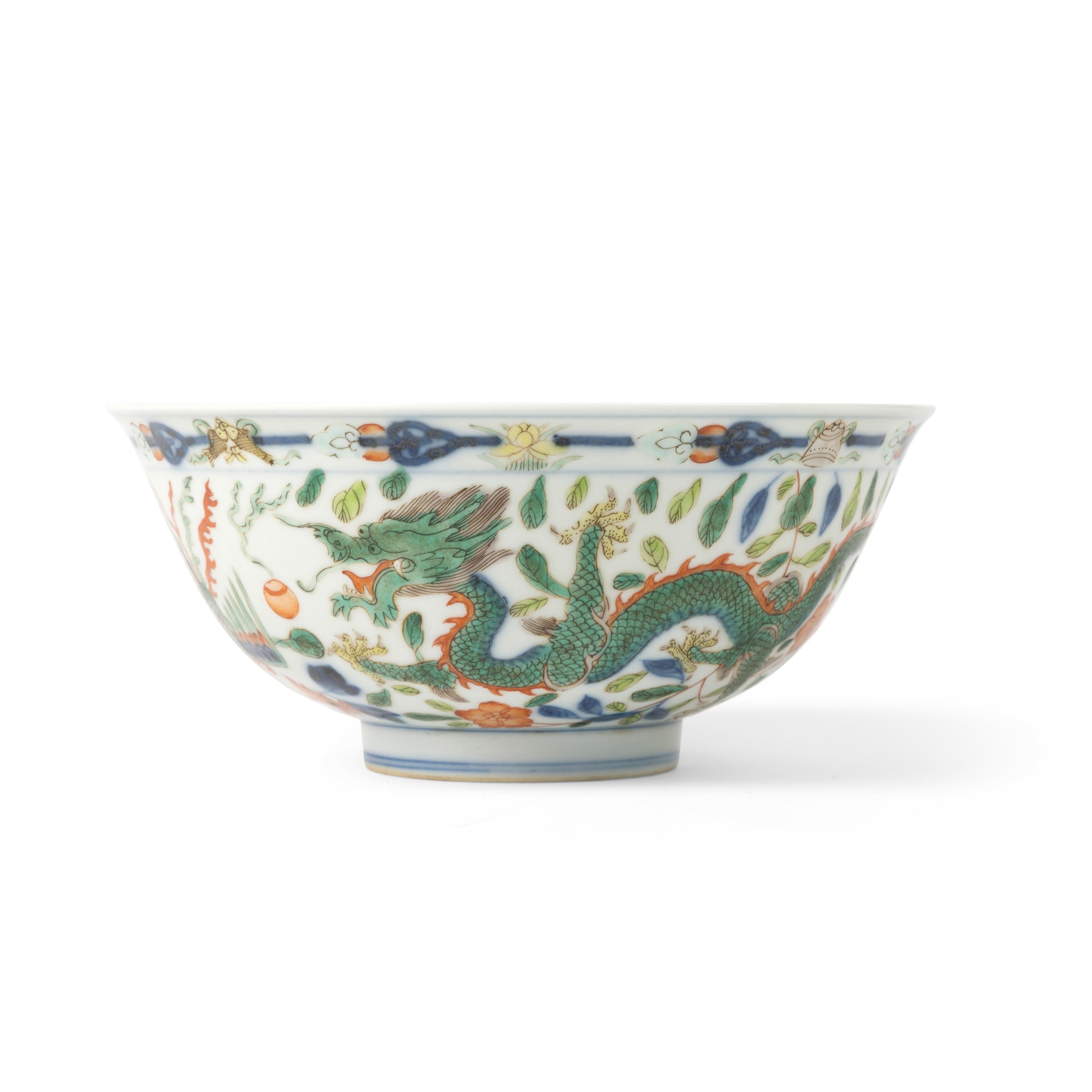 WUCAI 'DRAGON AND PHOENIX' BOWL