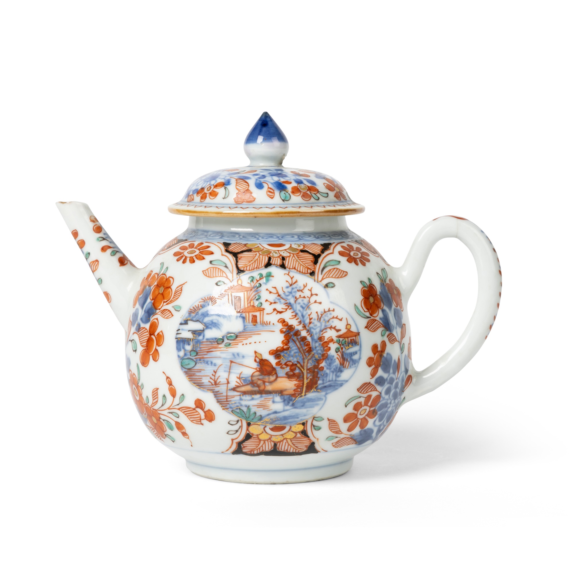 CHINESE IMARI TEAPOT