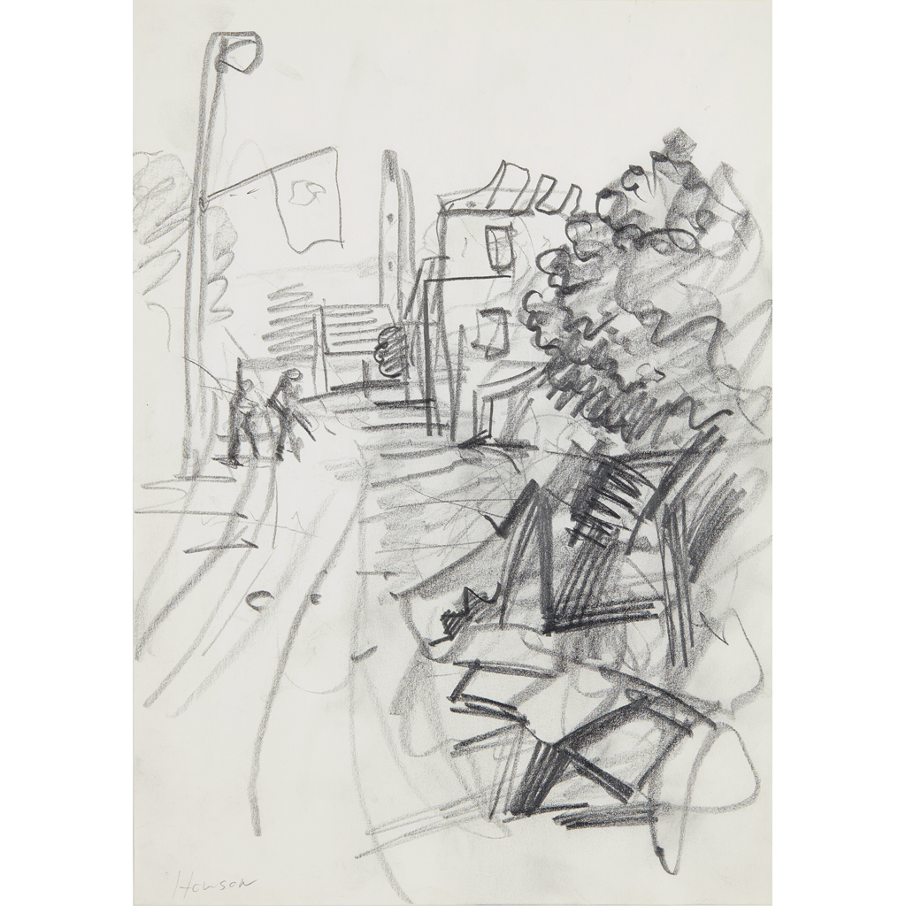 PETER HOWSON O.B.E. (SCOTTISH B.1958)