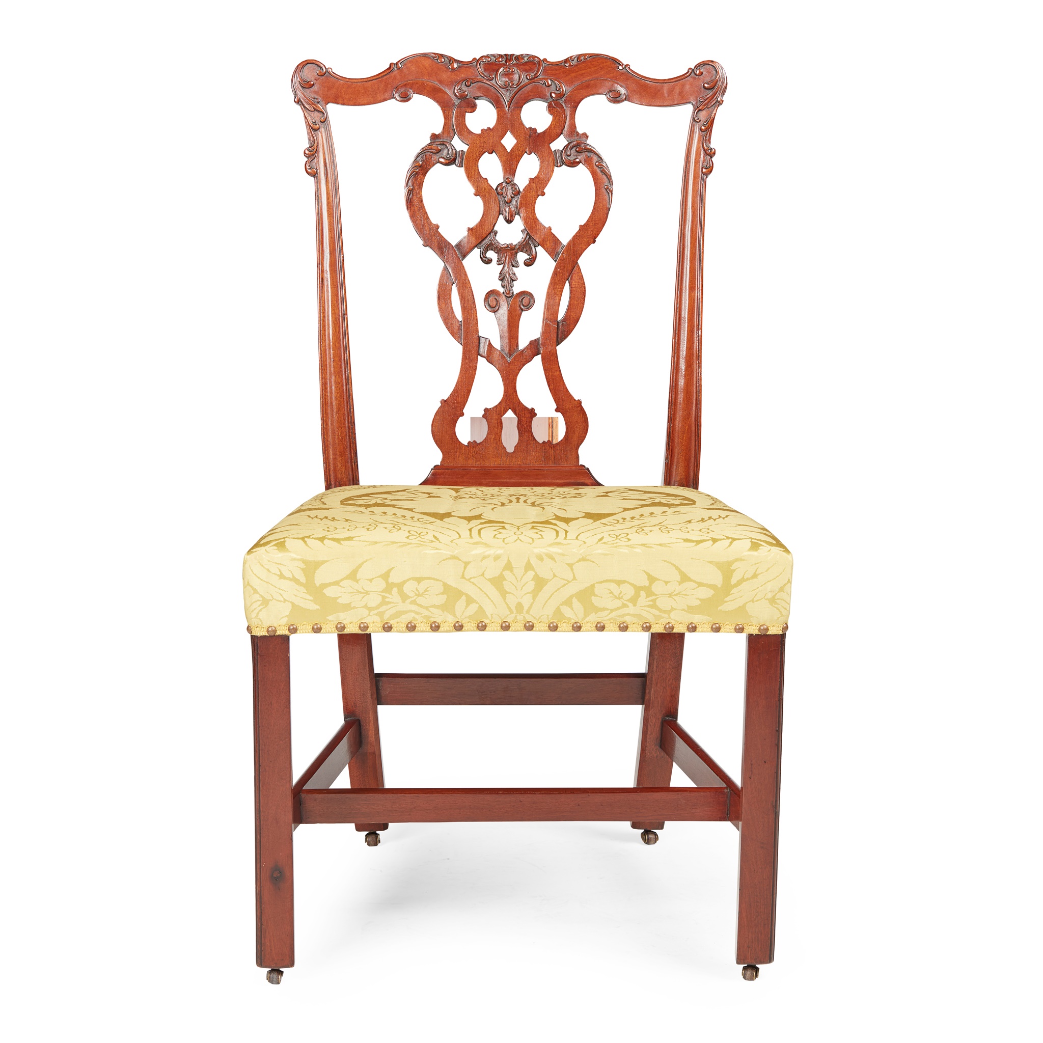 GEORGE III MAHOGANY SIDE CHAIR