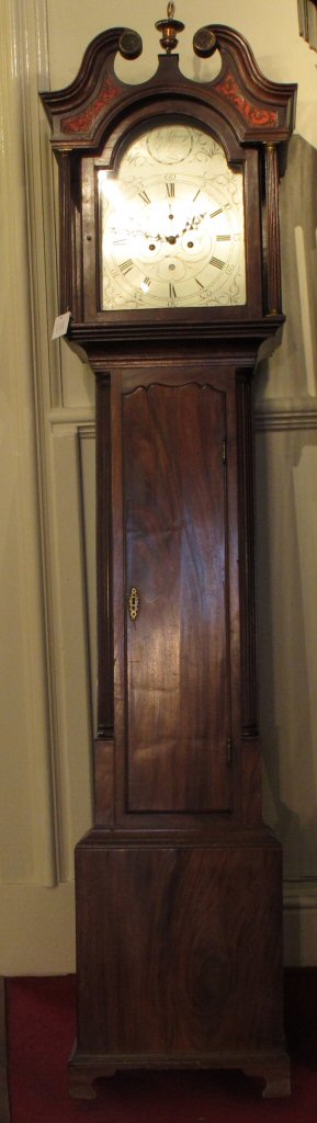 A George III style mahogany longcase clock By James Gray, Edinburgh