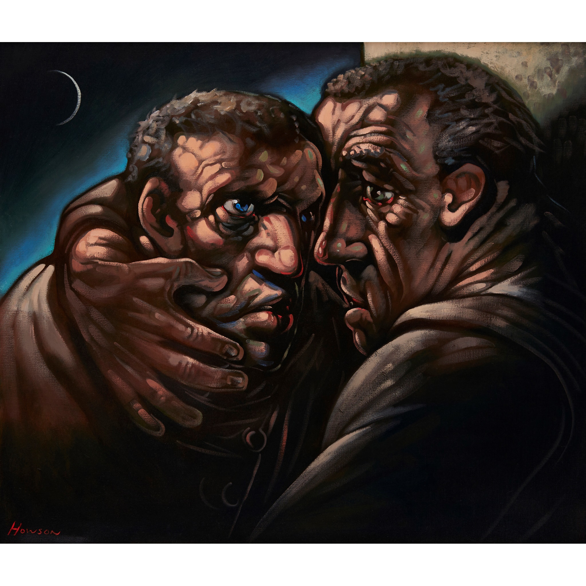 PETER HOWSON O.B.E. (SCOTTISH B.1958)
