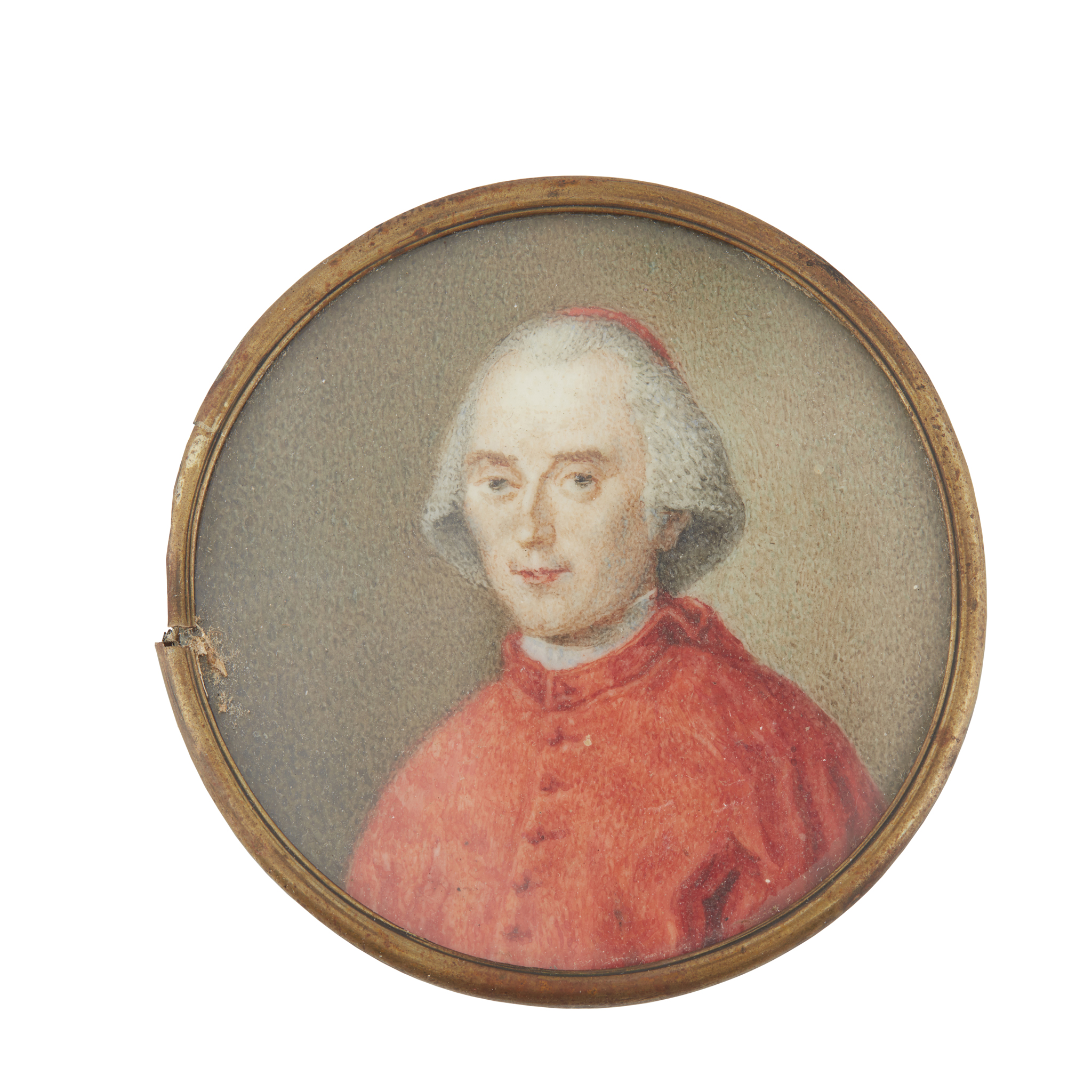 PRINCE HENRY BENEDICT, CARDINAL DUKE OF YORK (1725-1807) PORTRAIT MINIATURE