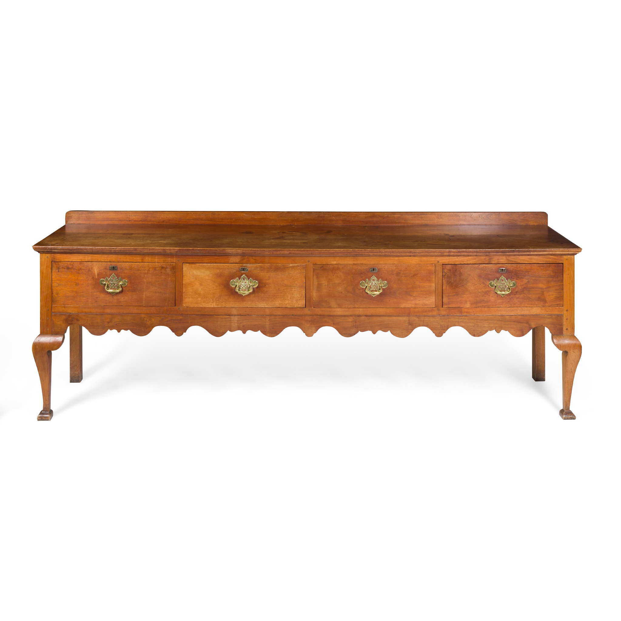 EARLY VICTORIAN FRUITWOOD DRESSER BASE