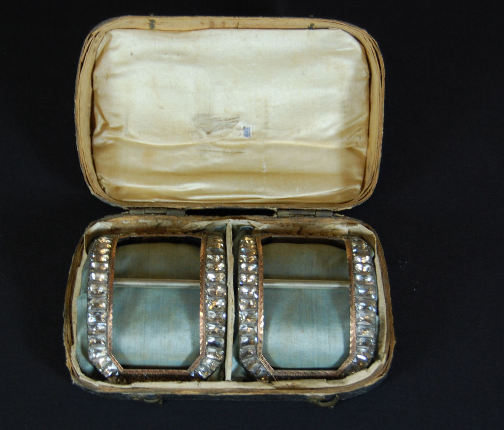 Royal Interest: George III A pair of court shoe buckles