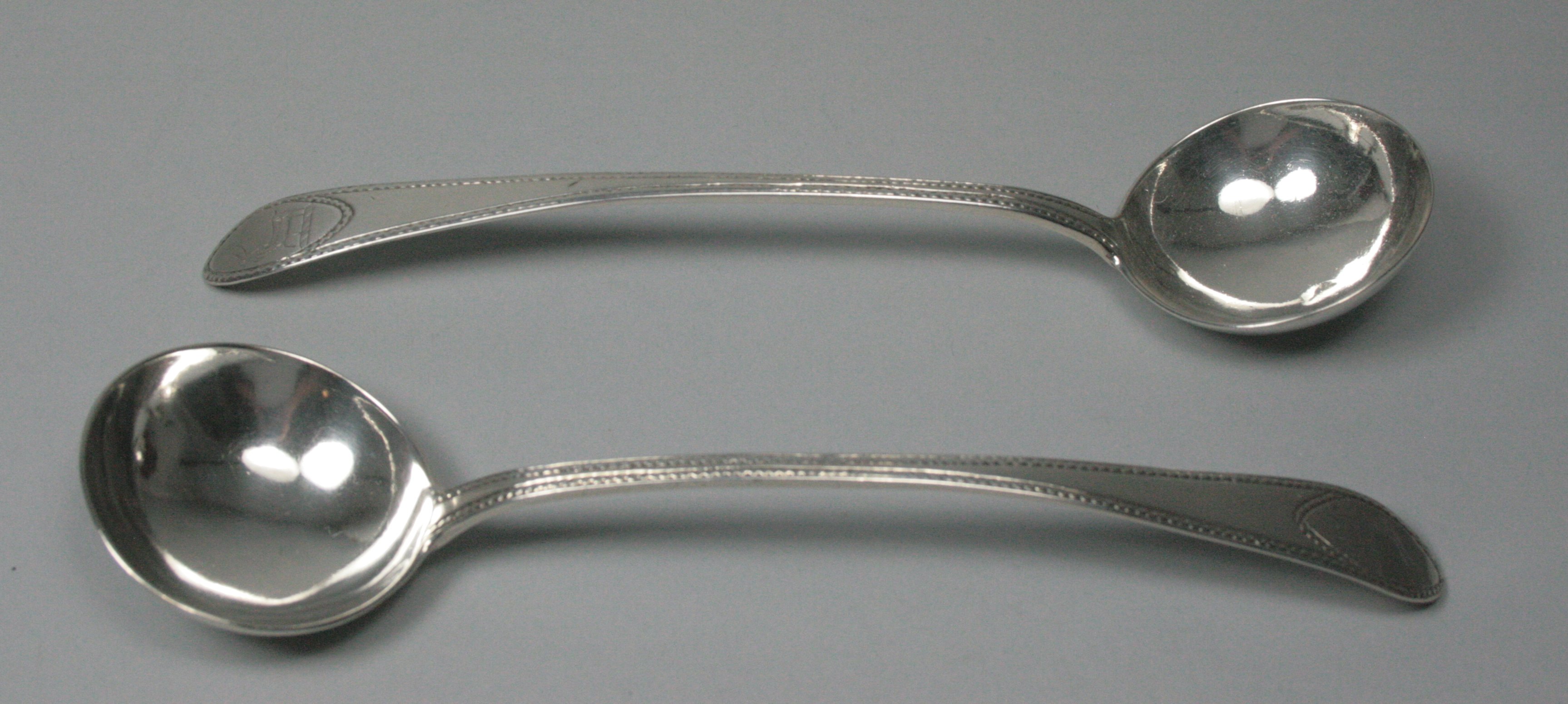 Banff - A pair of Scottish provincial toddy ladles