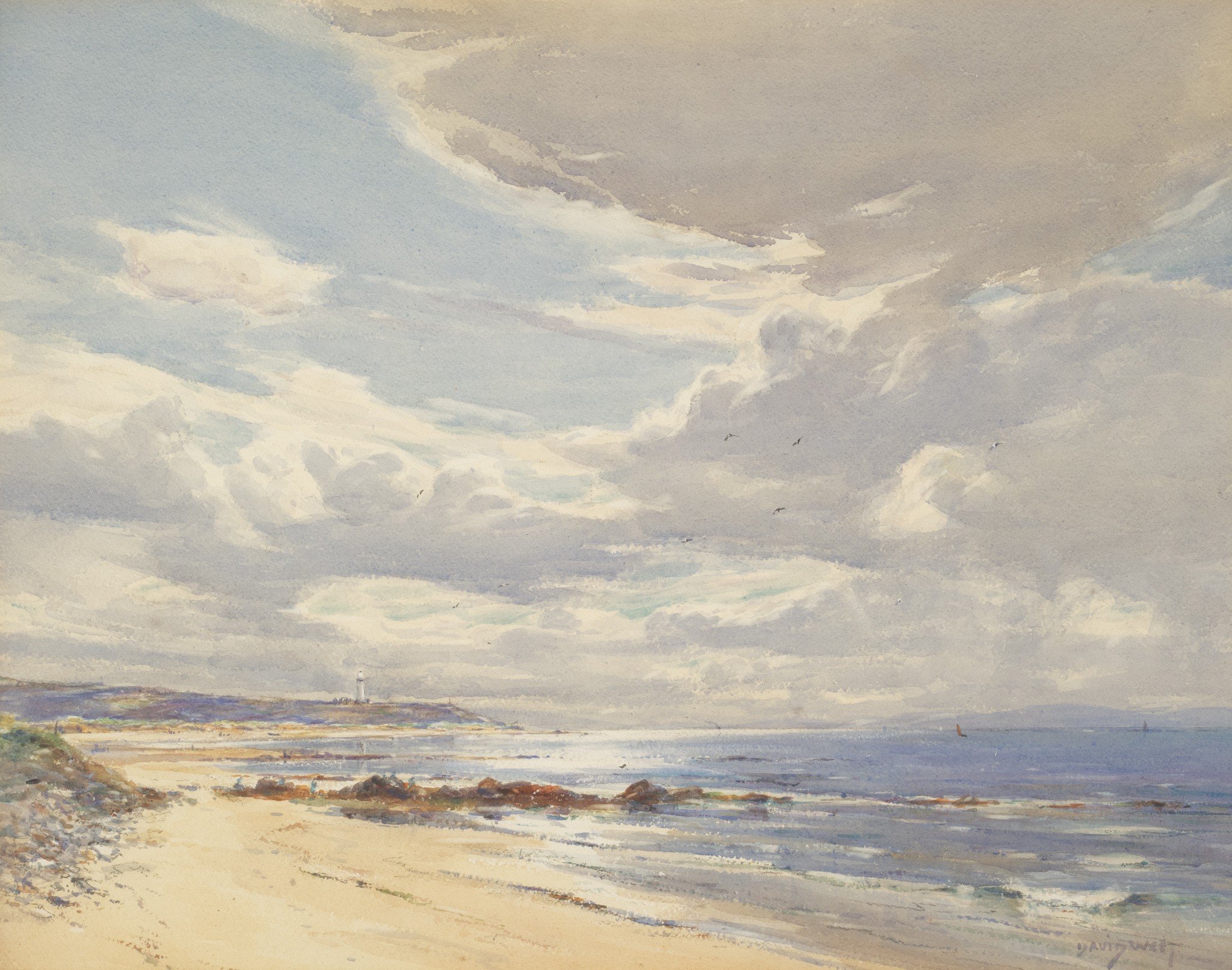 DAVID WEST R.S.W (SCOTTISH 1868-1936)