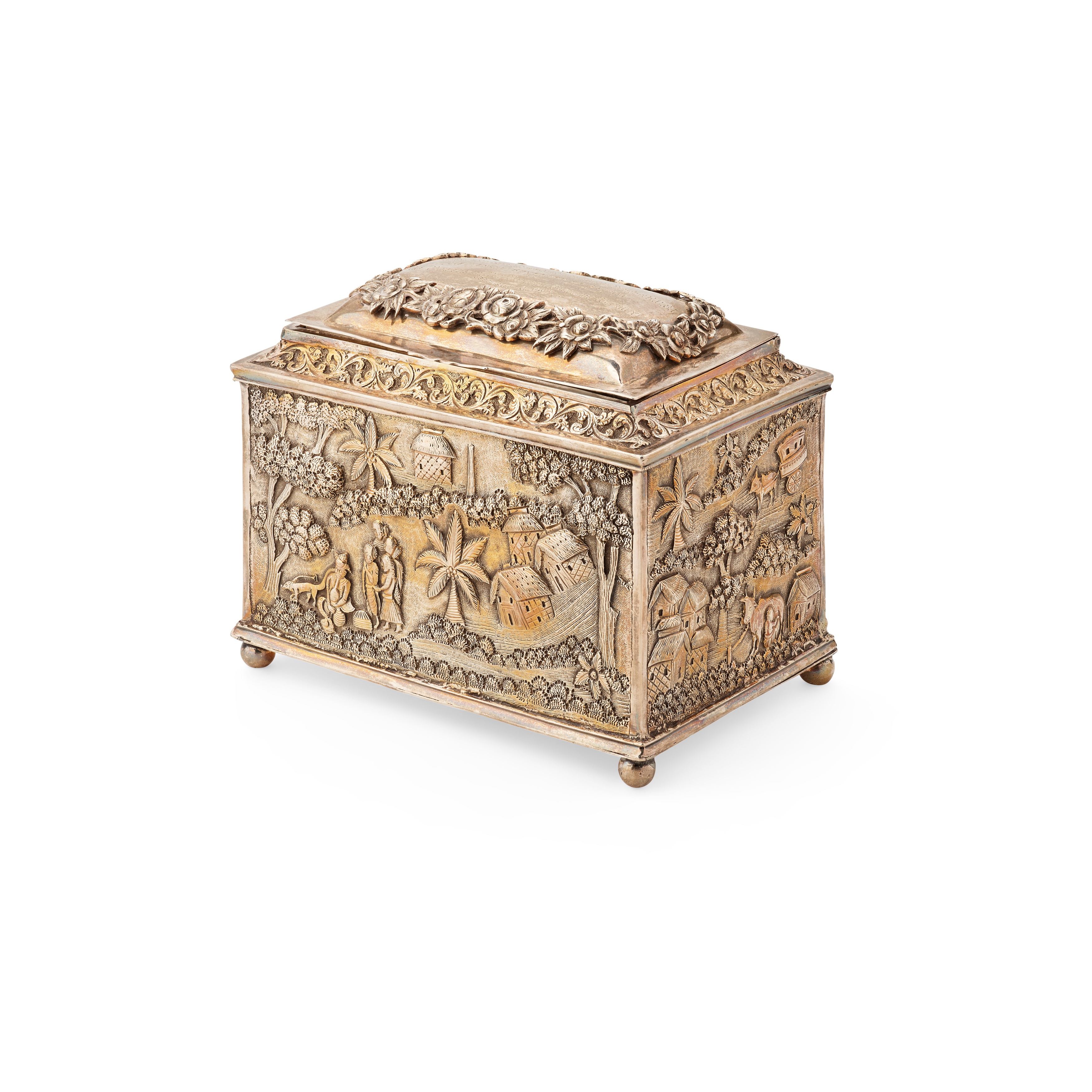 BENGAL - AN INDIAN PRESENTATION TEA CADDY