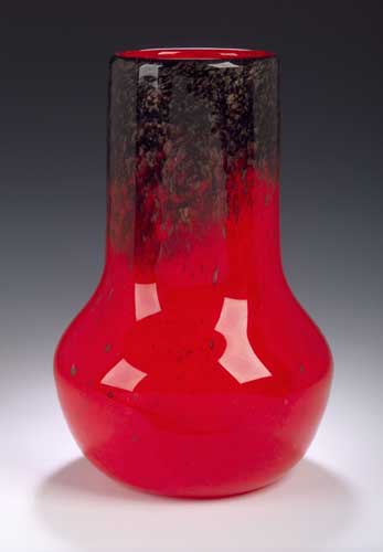 A Monart glass vase,