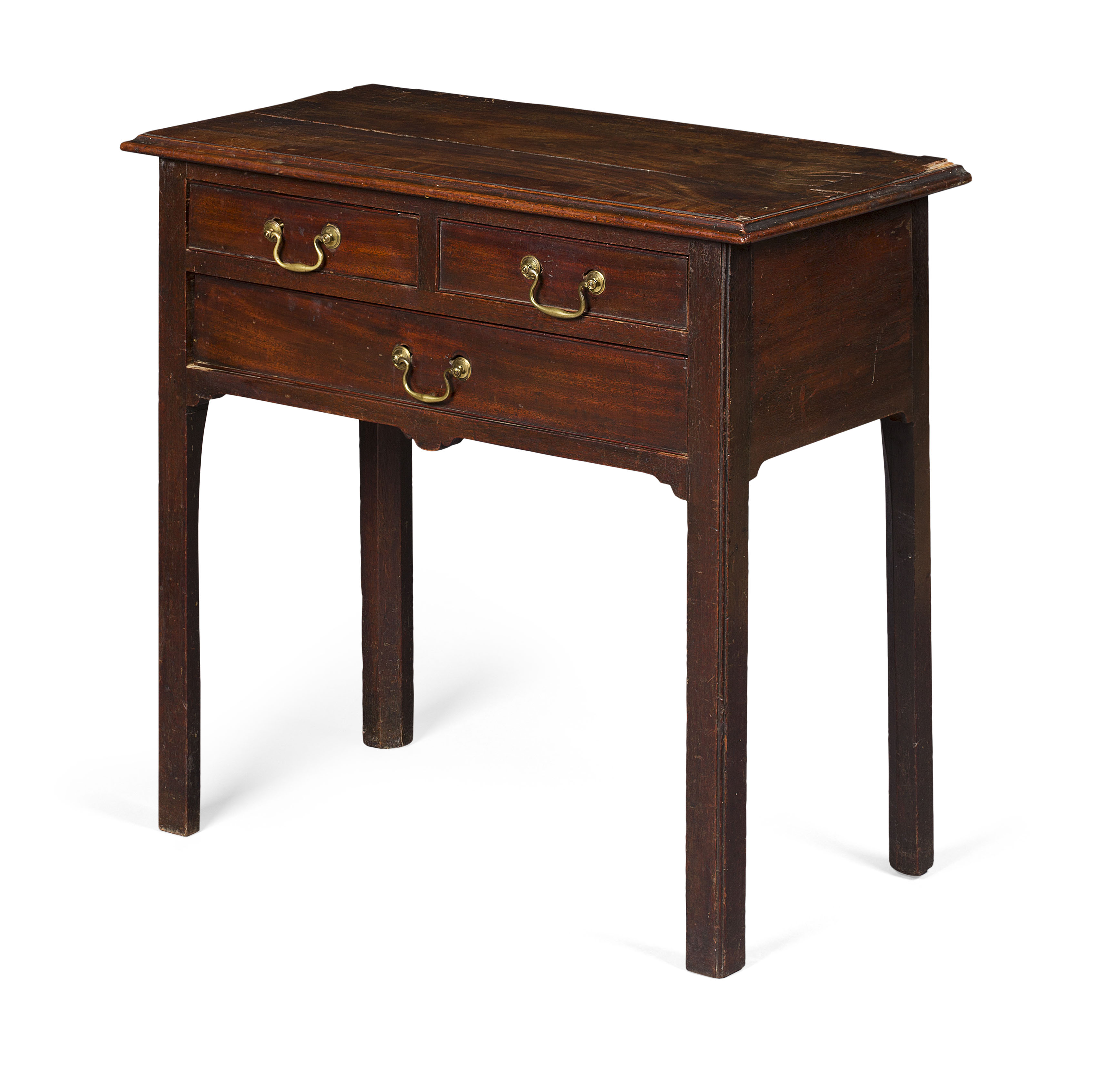 GEORGE III MAHOGANY LOW BOY