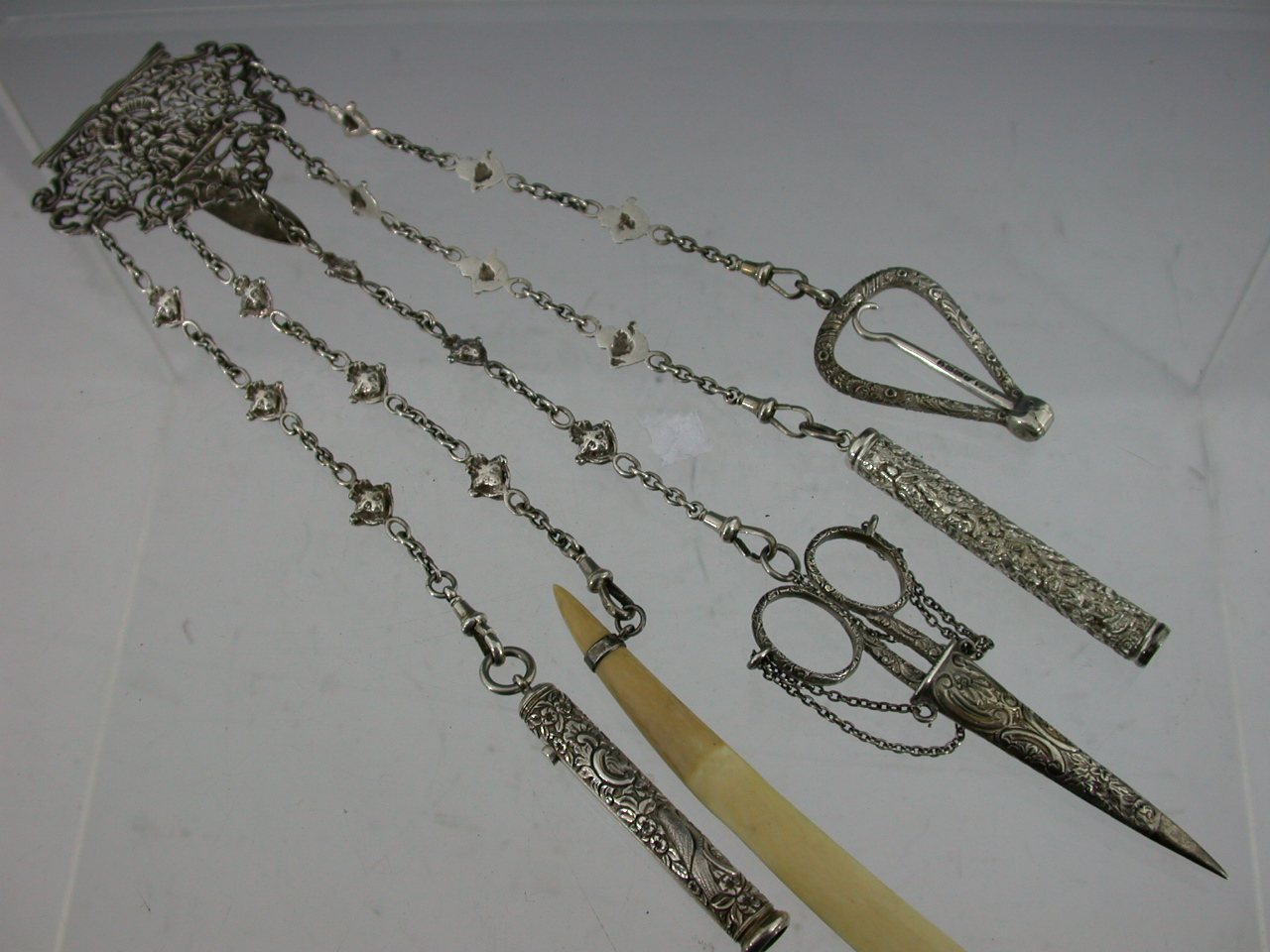 A Victorian chatelaine
