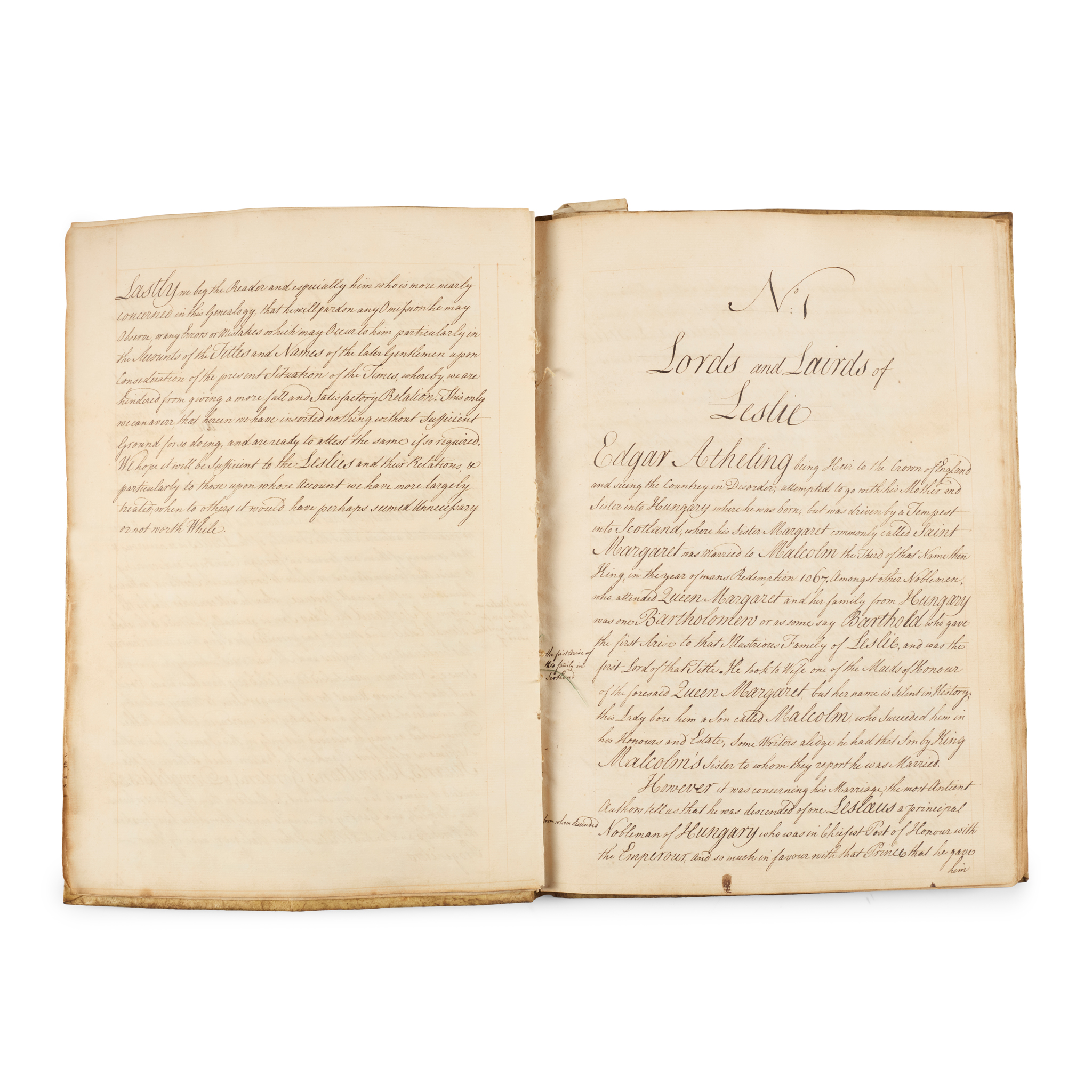 Lords of Leslie - Scottish Genealogical Manuscript