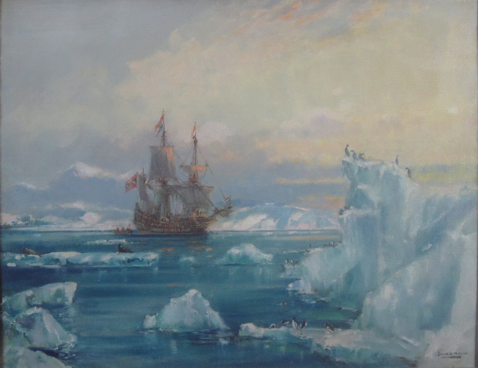 FRANK HENRY MASON R.B.A., RI. (BRITISH 1875-1965)