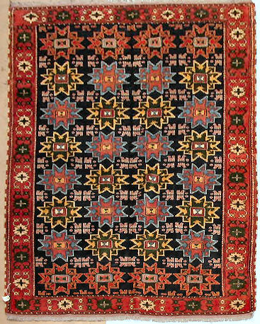 A Caucasian style carpet