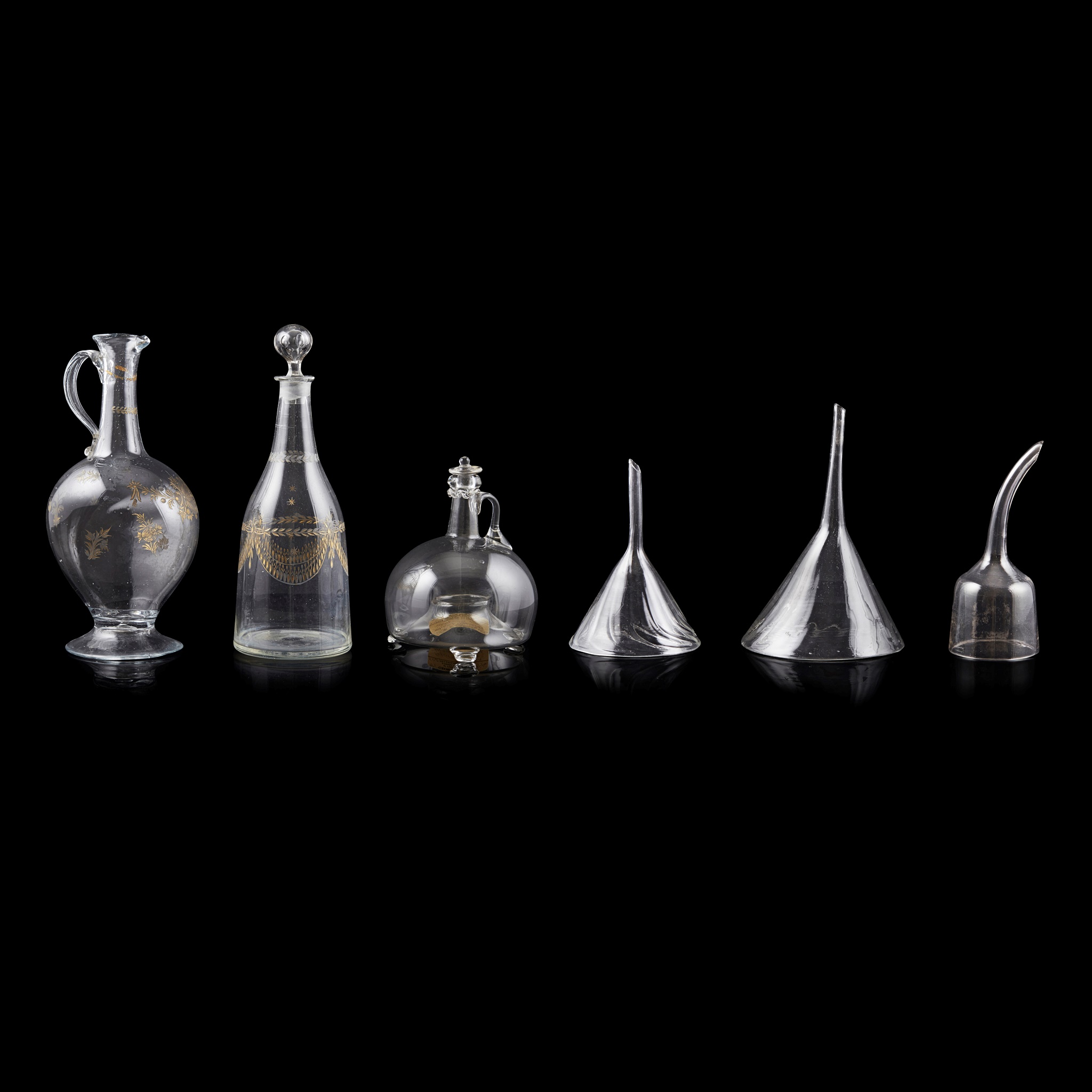 GROUP OF GEORGIAN GLASS