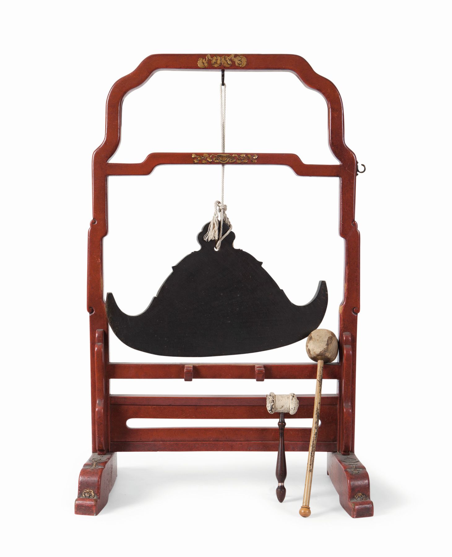 TIBETAN CAST METAL GONG