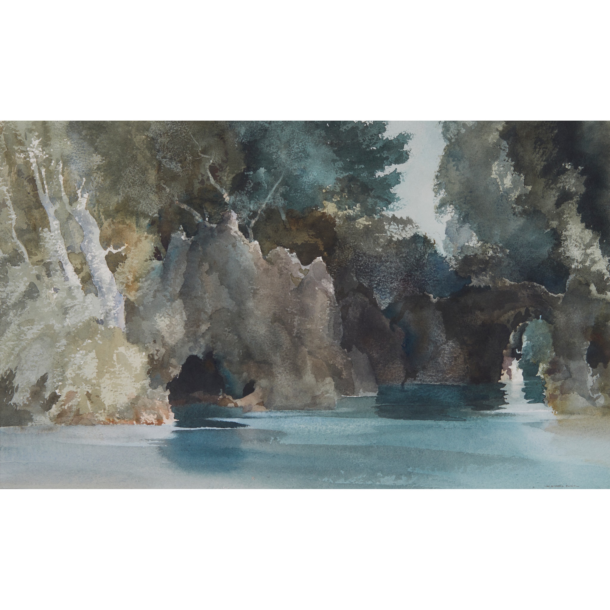 SIR WILLIAM RUSSELL FLINT P.R.A., P.R.W.S., R.S.W., R.O.I., R.E. (SCOTTISH 1880-1969)