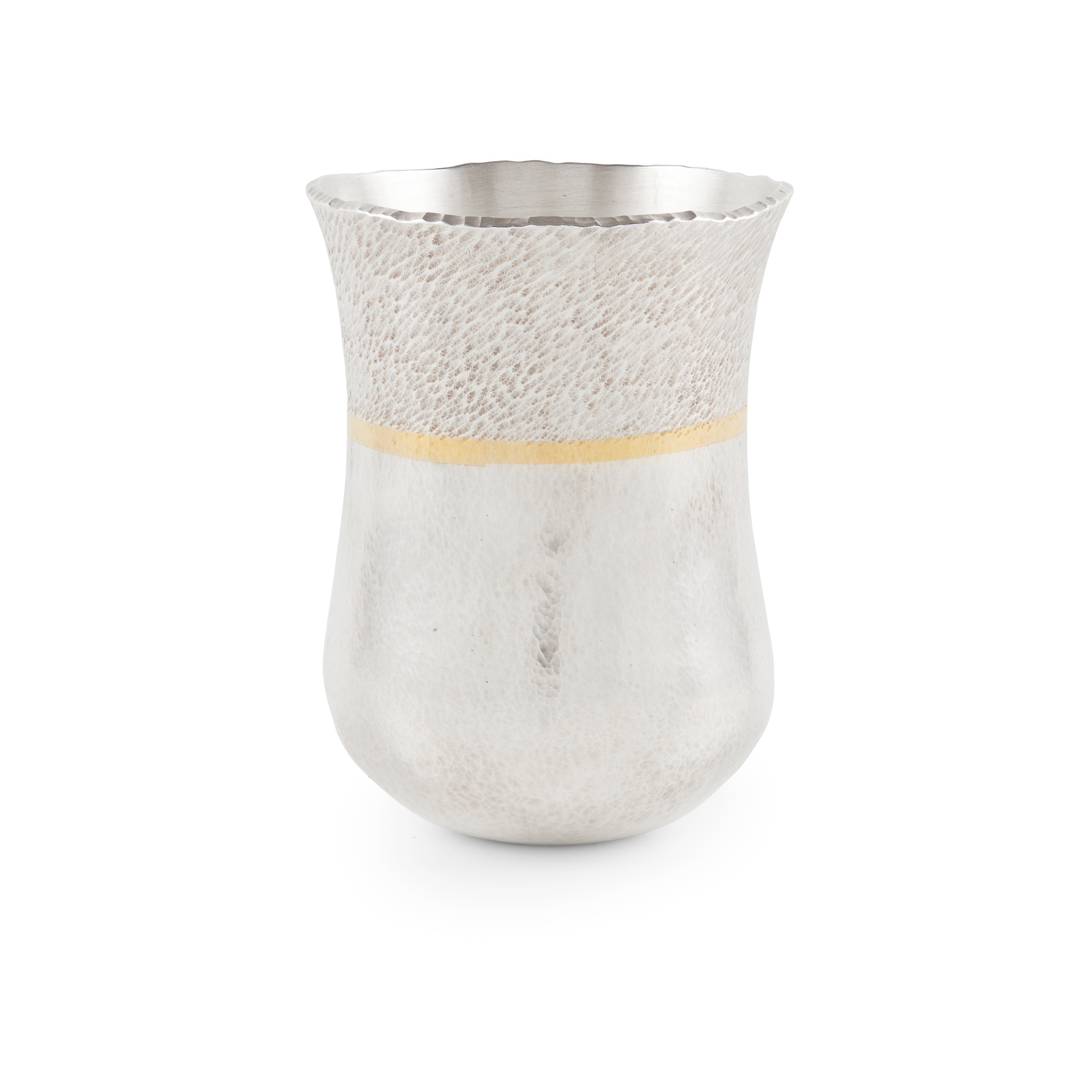CONTEMPORARY SCOTTISH SILVER BEAKER, BY MARION E. KANE