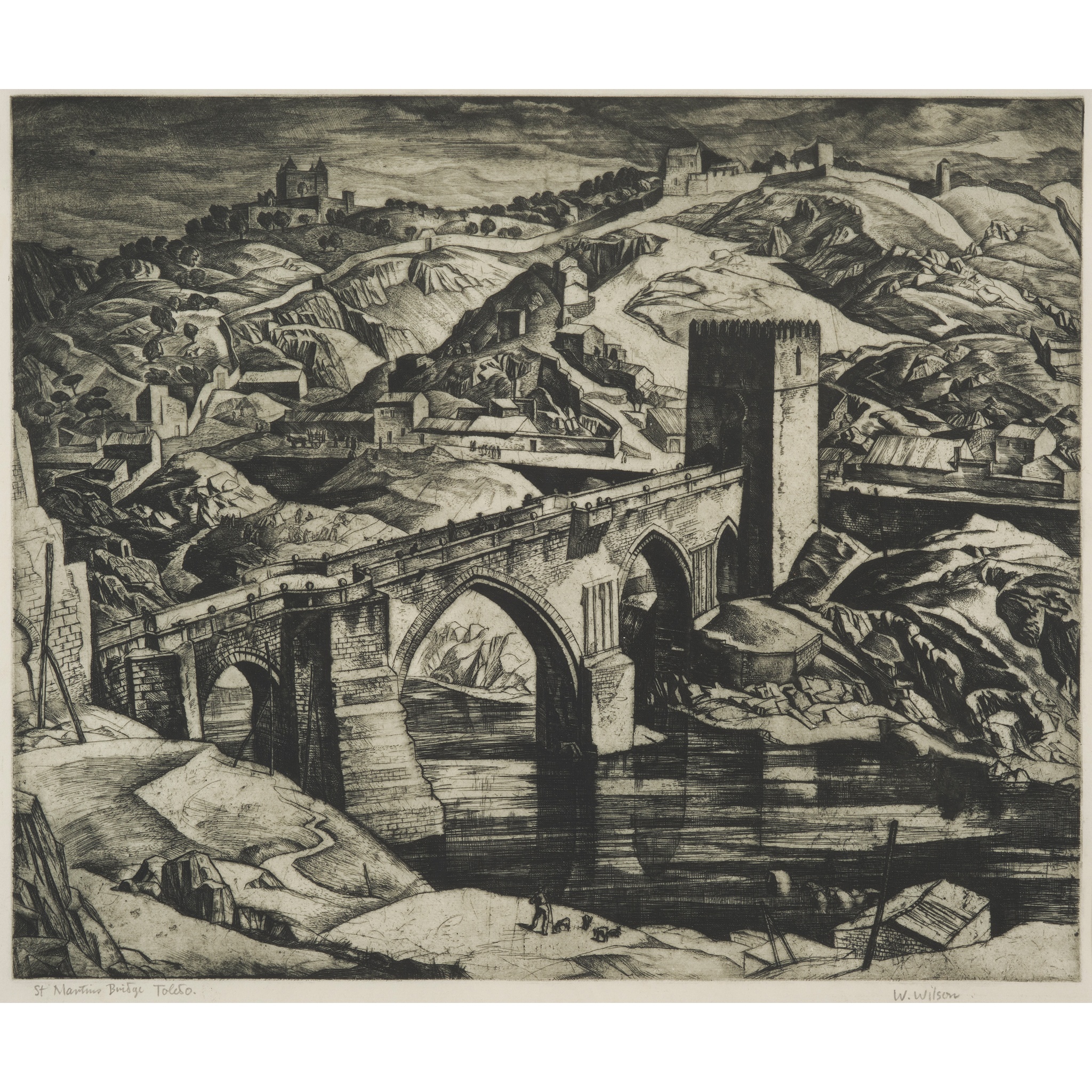 WILLIAM WILSON O.B.E., R.S.A., R.S.W. (SCOTTISH 1905-1972)