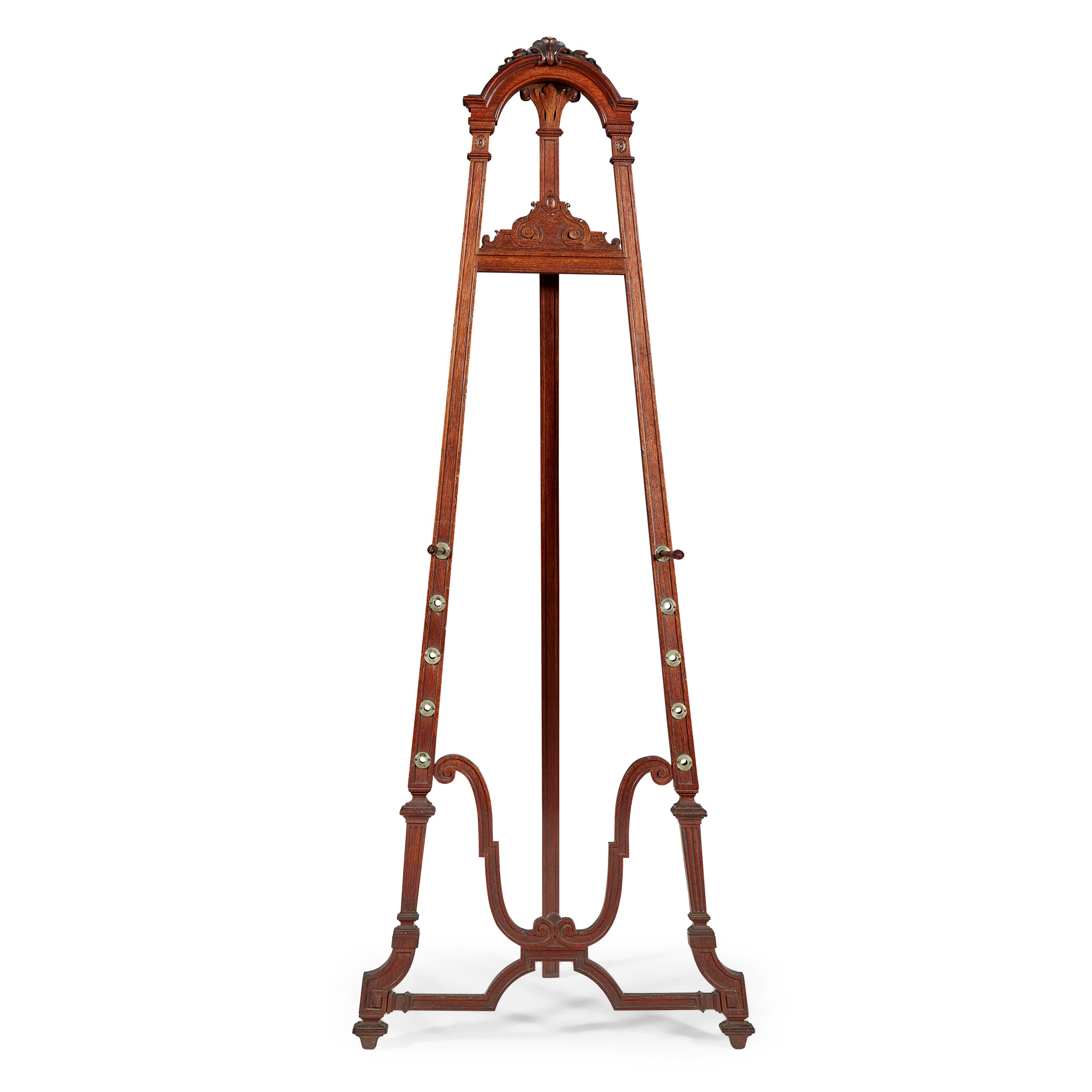 LATE VICTORIAN OAK EASEL