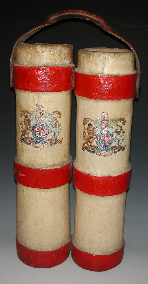 A 19th century double shell case